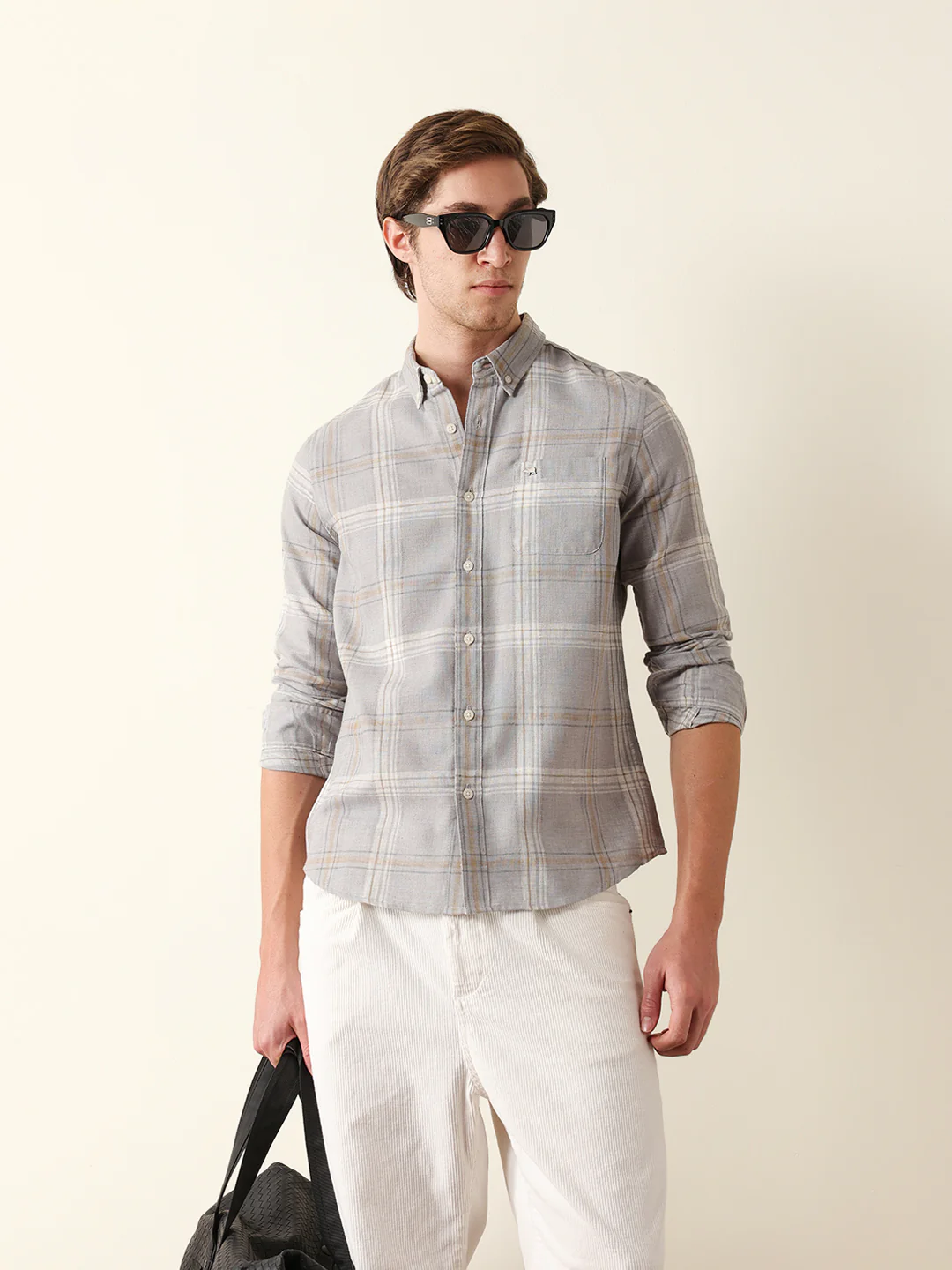 Men Long Sleeves Shirt - Image 3