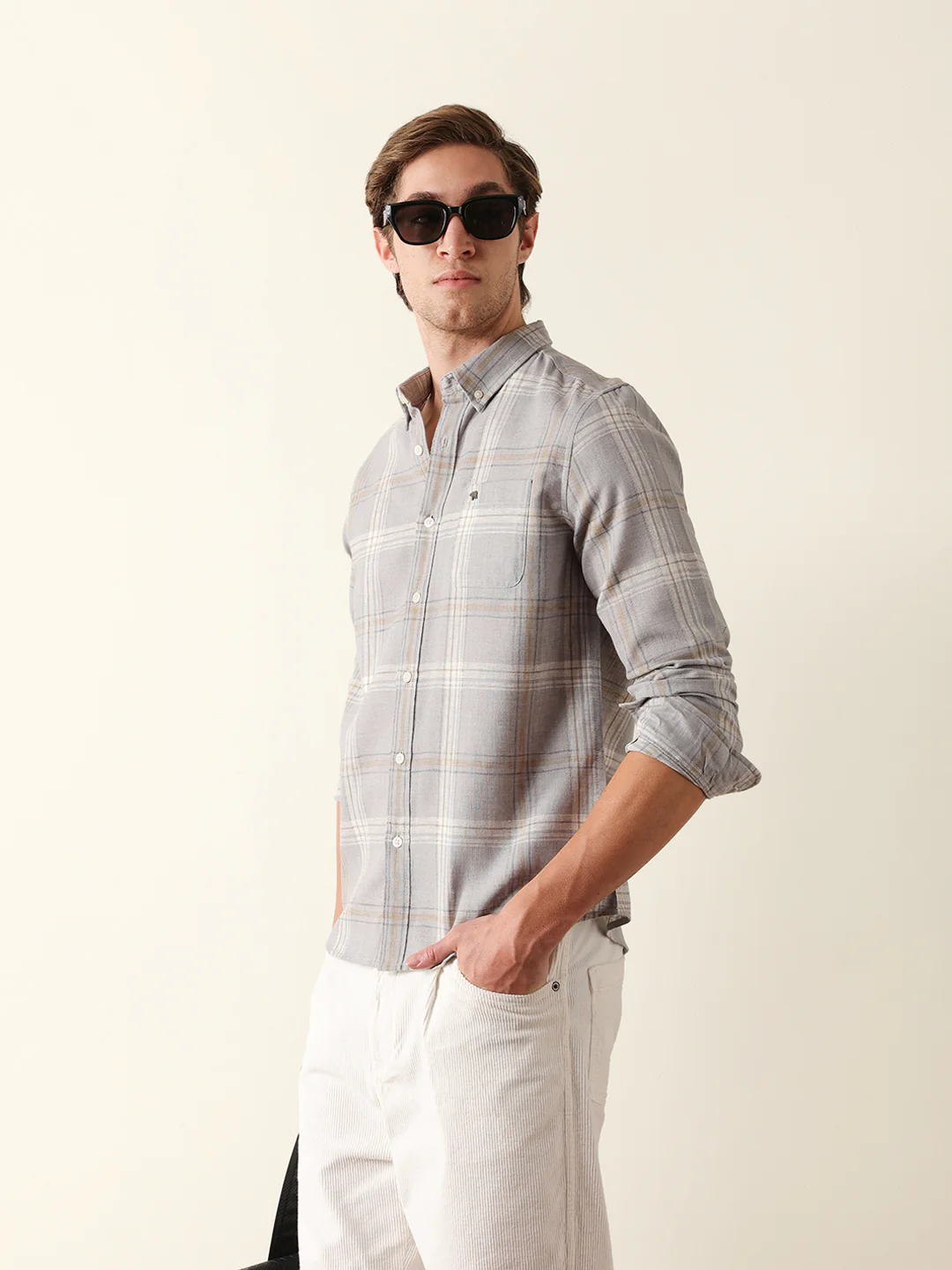 Men Long Sleeves Shirt - Image 4