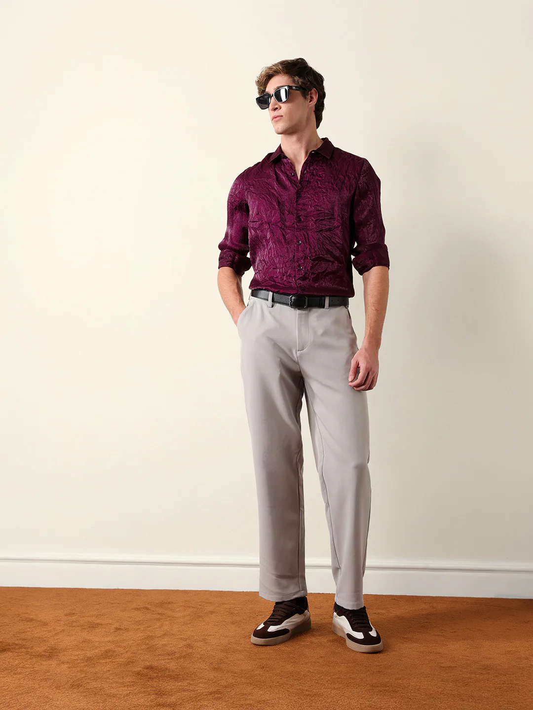 Men Long Sleeves Shirt - Image 2