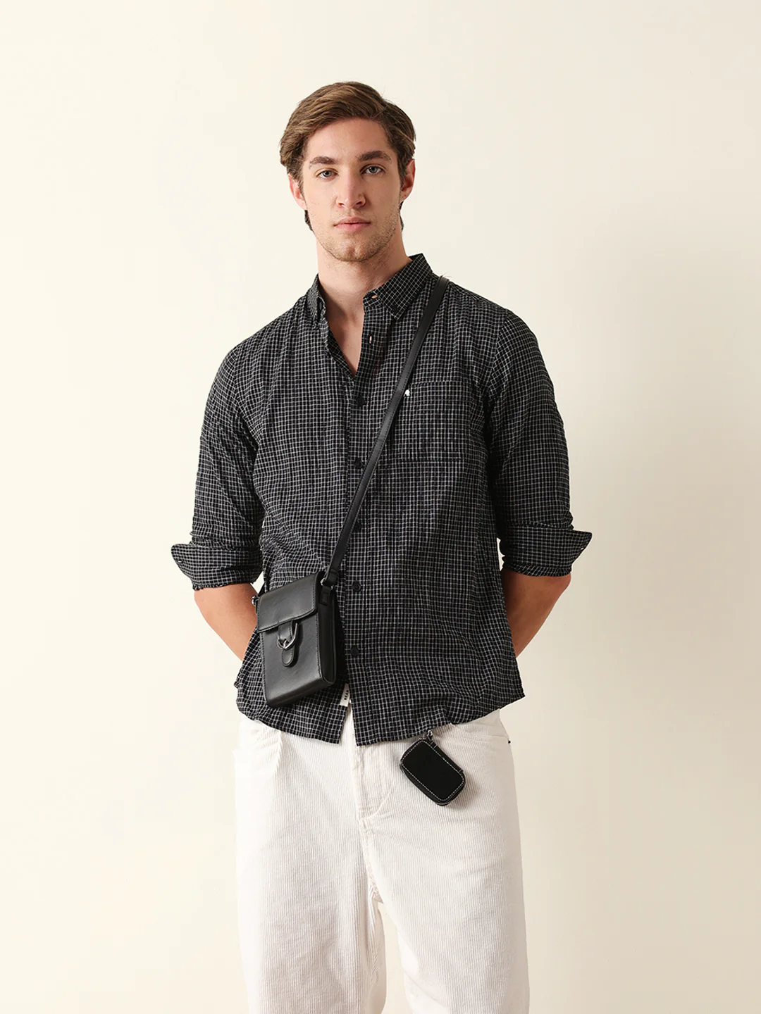 Men Long Sleeves Shirt - Image 2