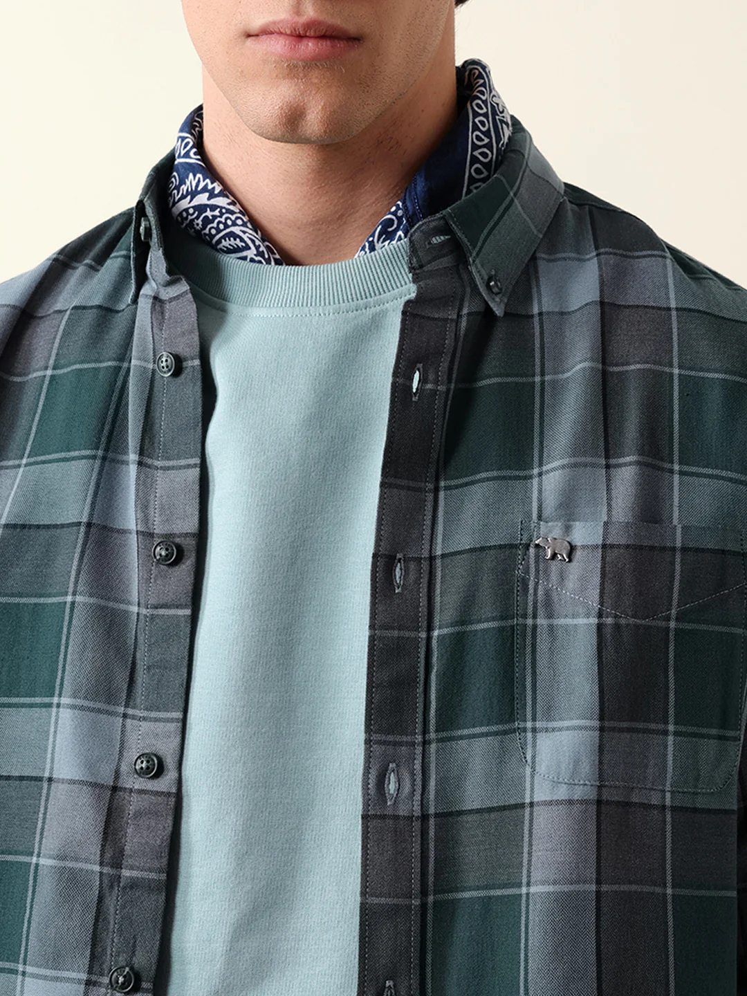 Men Long Sleeves Shirt - Image 6