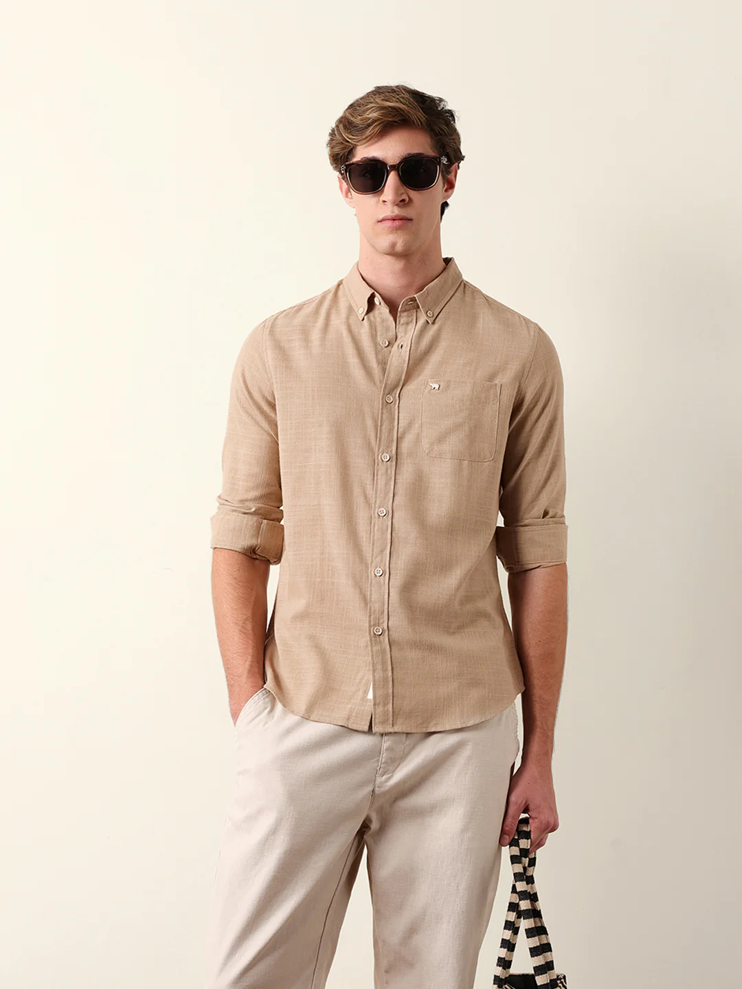 Men Long Sleeves Shirt - Image 2