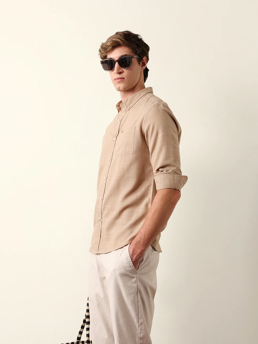 Men Long Sleeves Shirt - Image 3