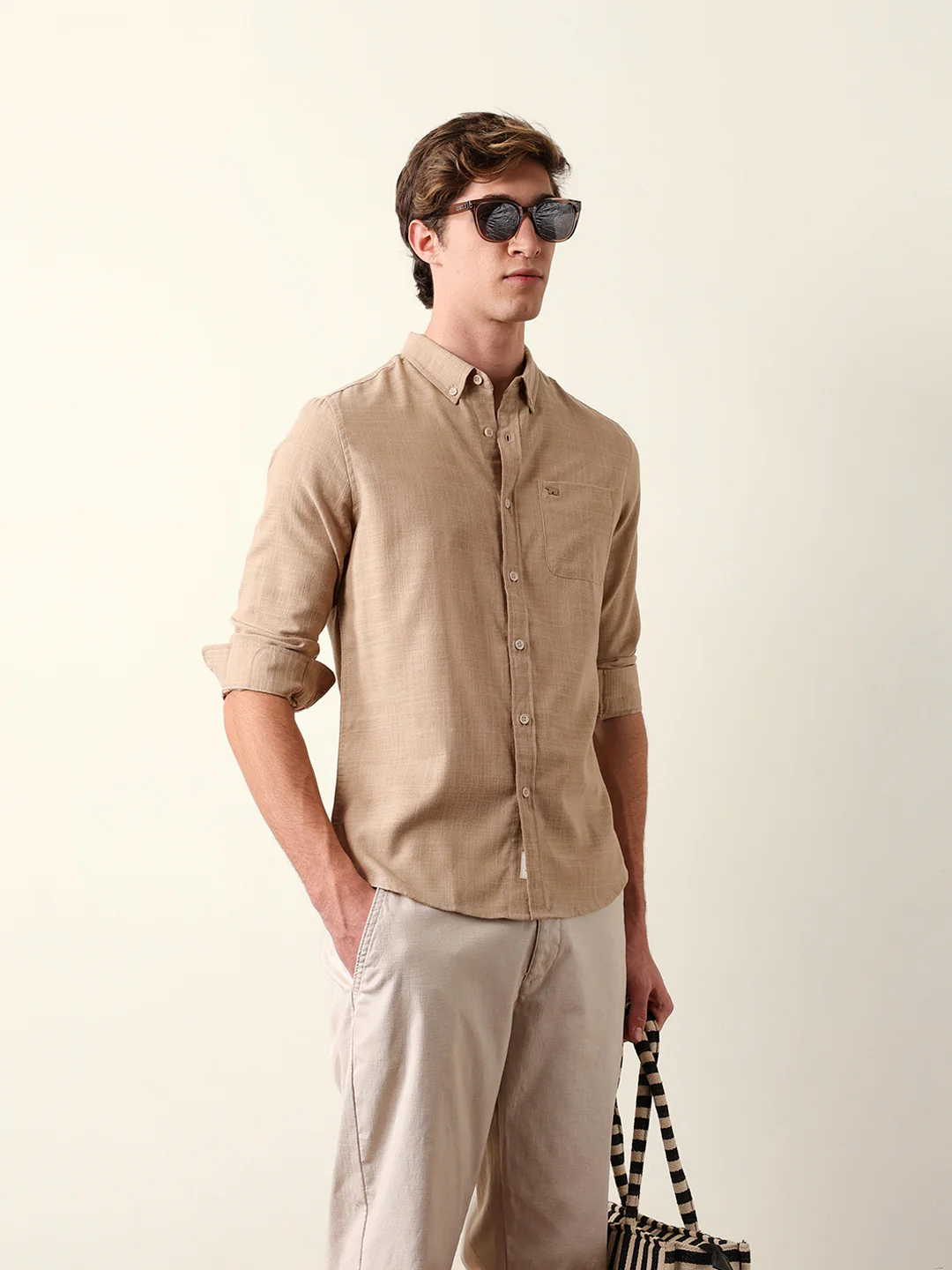 Men Long Sleeves Shirt - Image 4