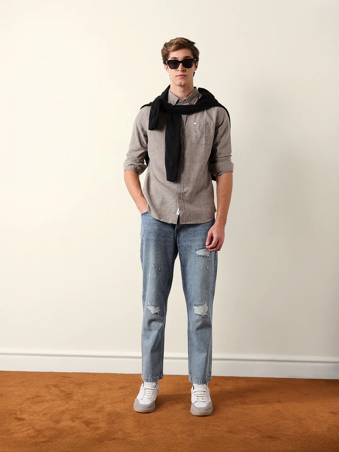 Men Long Sleeves Shirt - Image 7