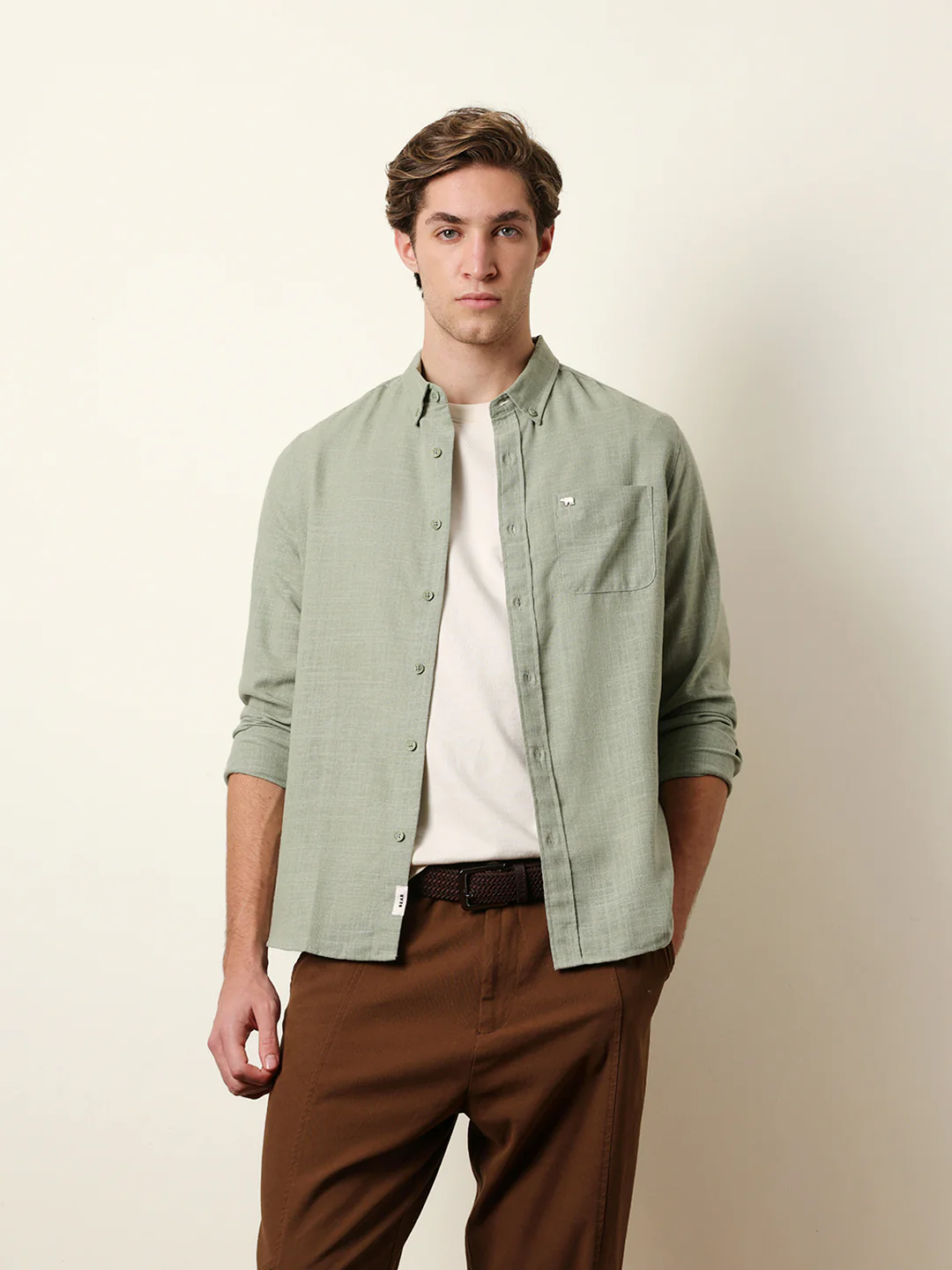 Men Long Sleeves Shirt - Image 3