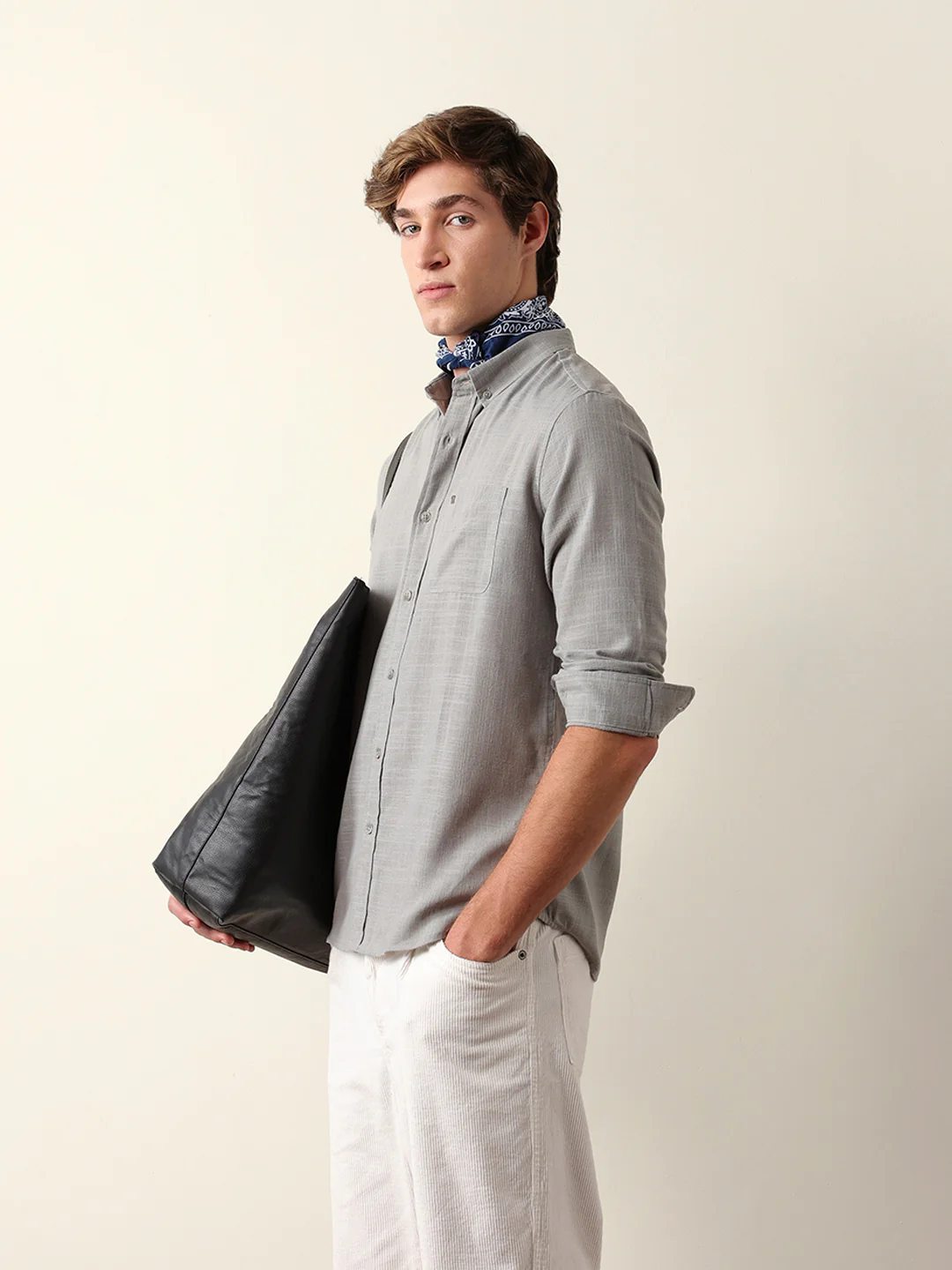 Men Long Sleeves Shirt