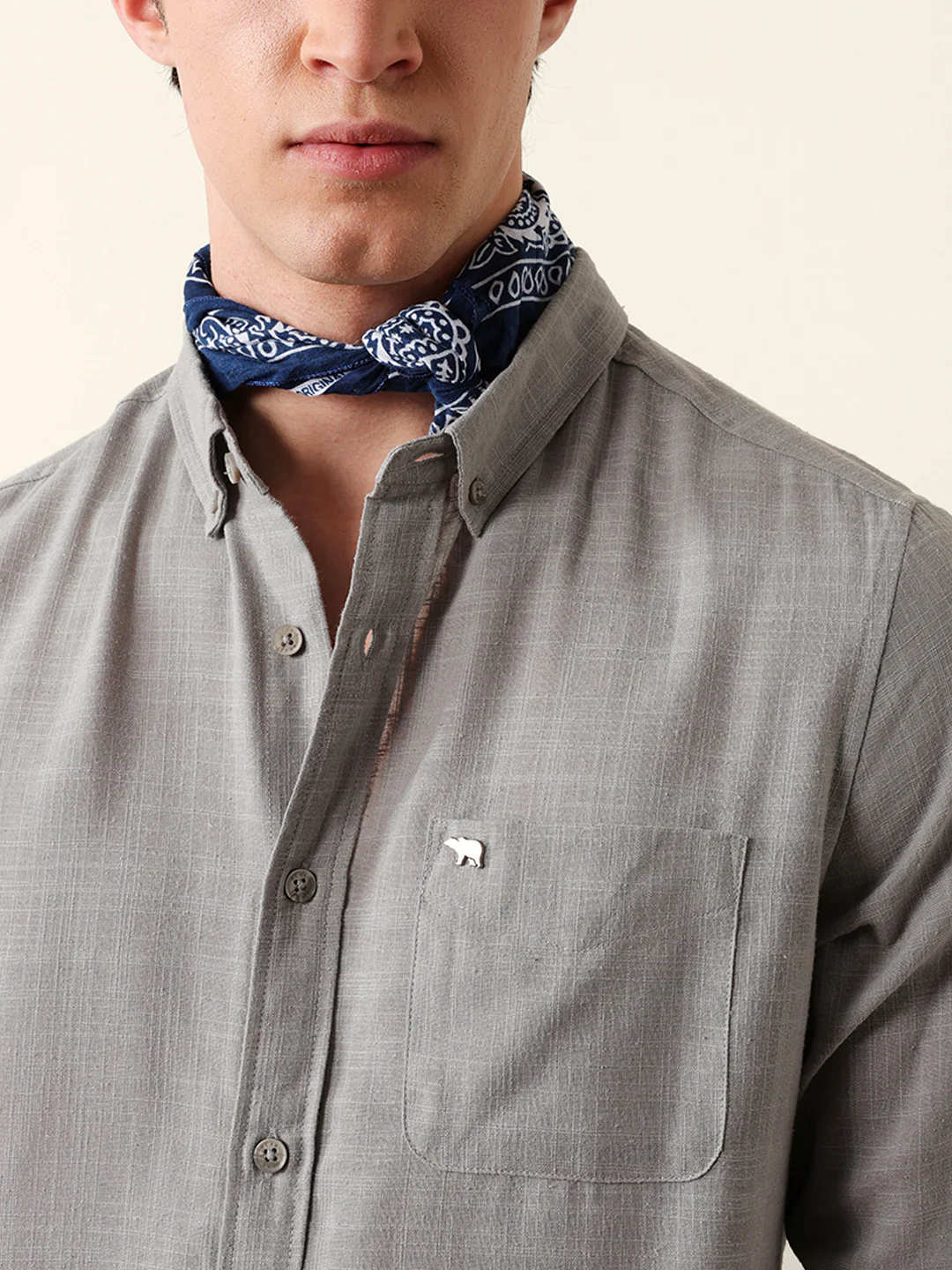 Men Long Sleeves Shirt - Image 5