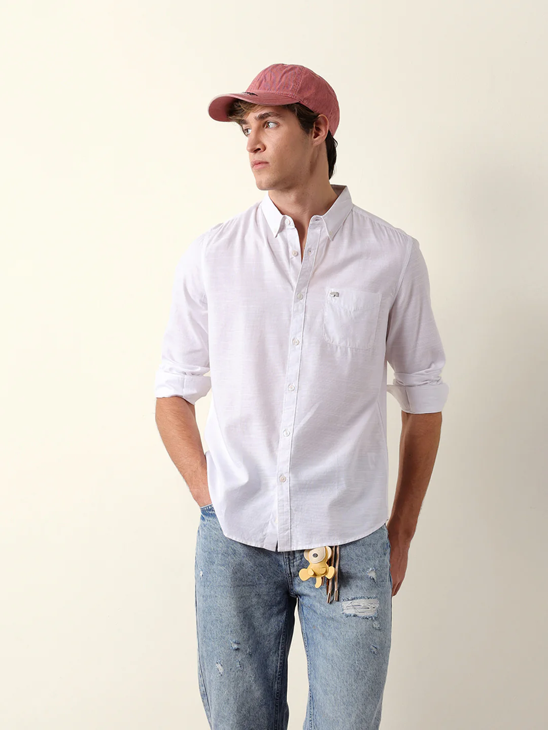 Men Long Sleeves Shirt - Image 3