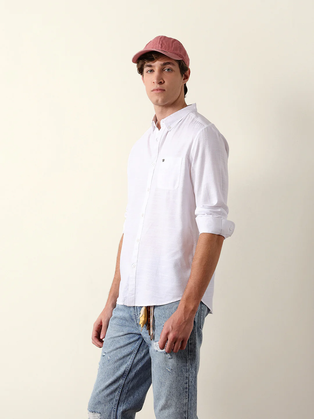 Men Long Sleeves Shirt - Image 4