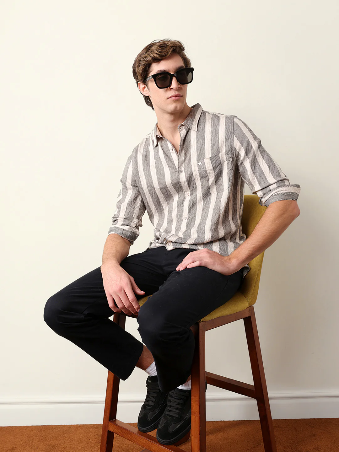 Men Long Sleeves Shirt - Image 2