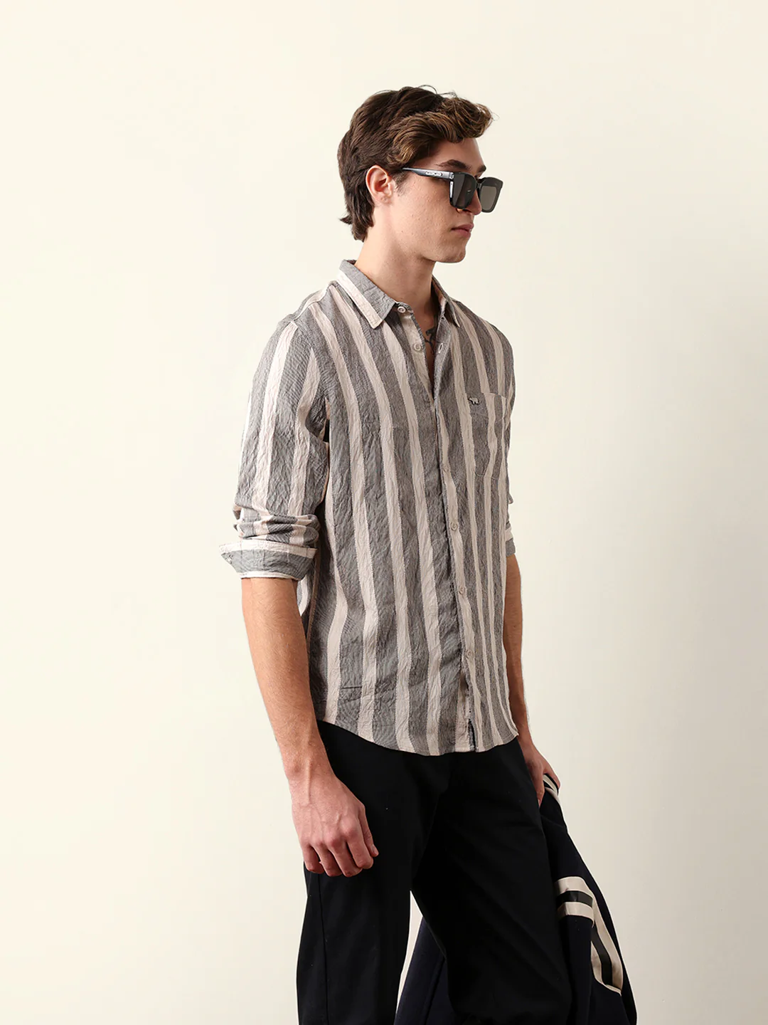 Men Long Sleeves Shirt - Image 5
