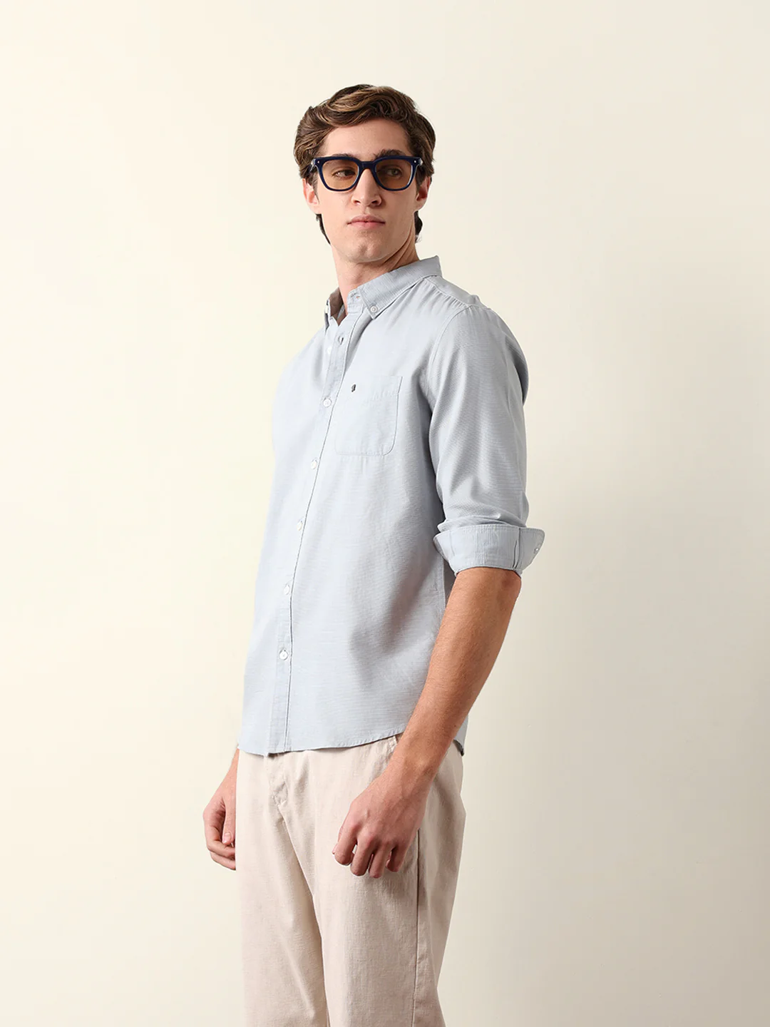 Men Long Sleeves Shirt - Image 4