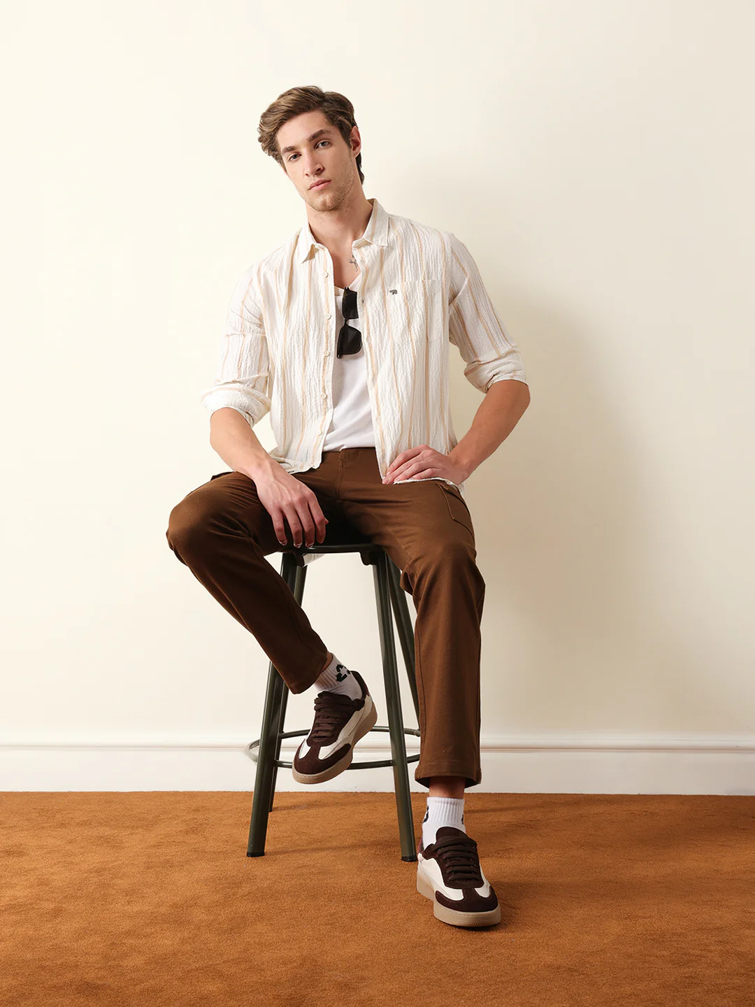 Men Long Sleeves Shirt - Image 2
