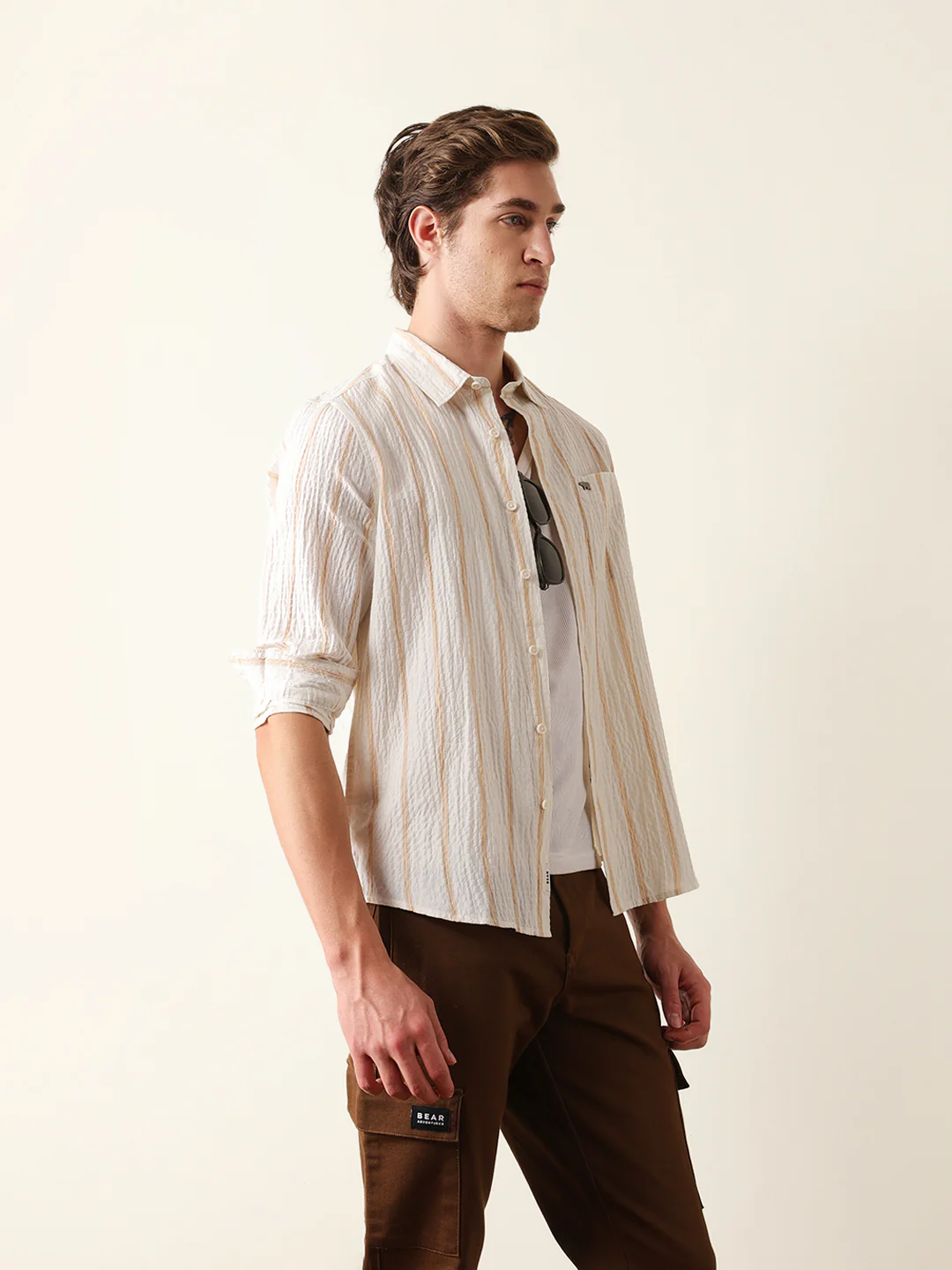 Men Long Sleeves Shirt - Image 5