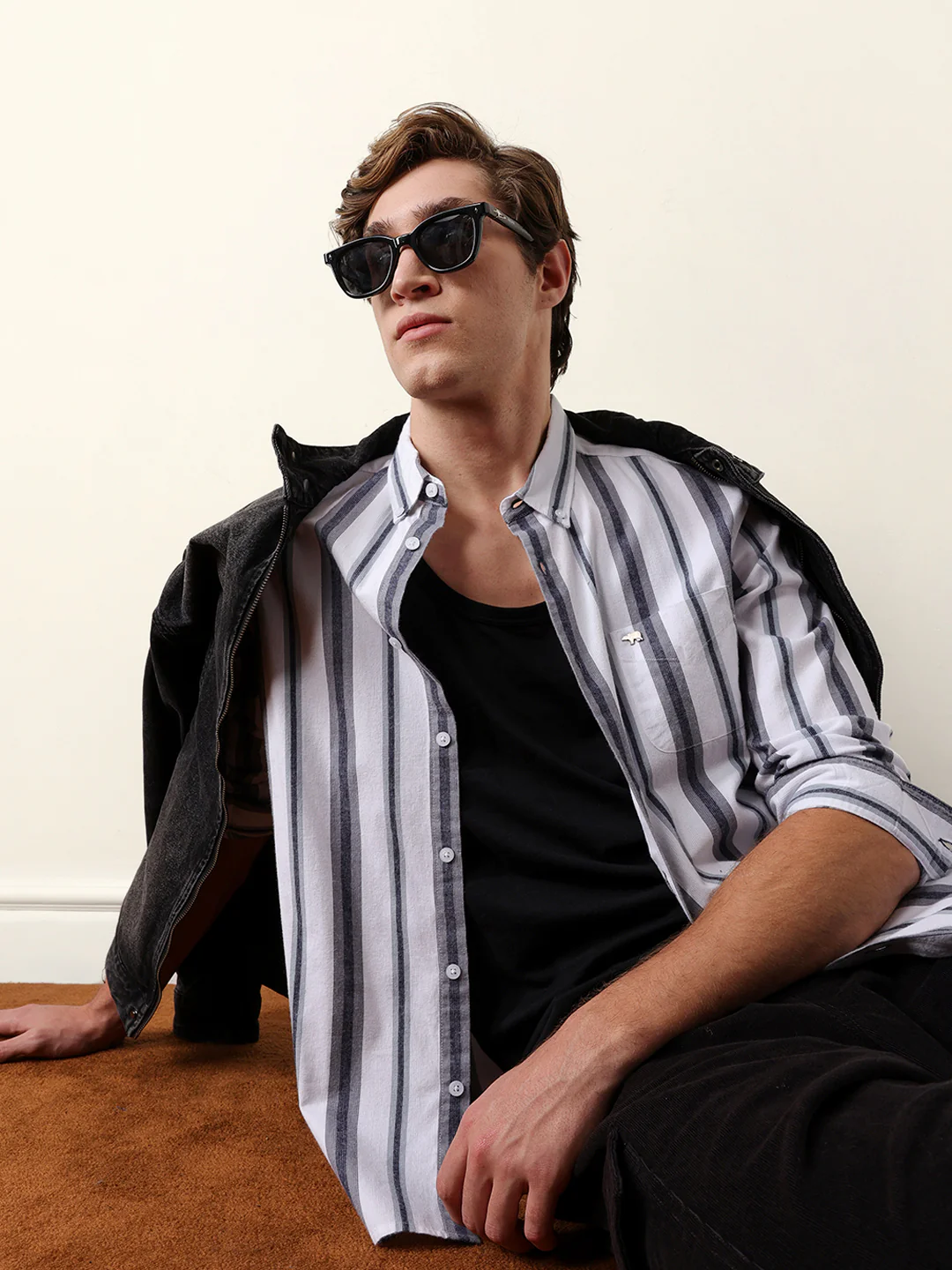 Men Long Sleeves Shirt - Image 2
