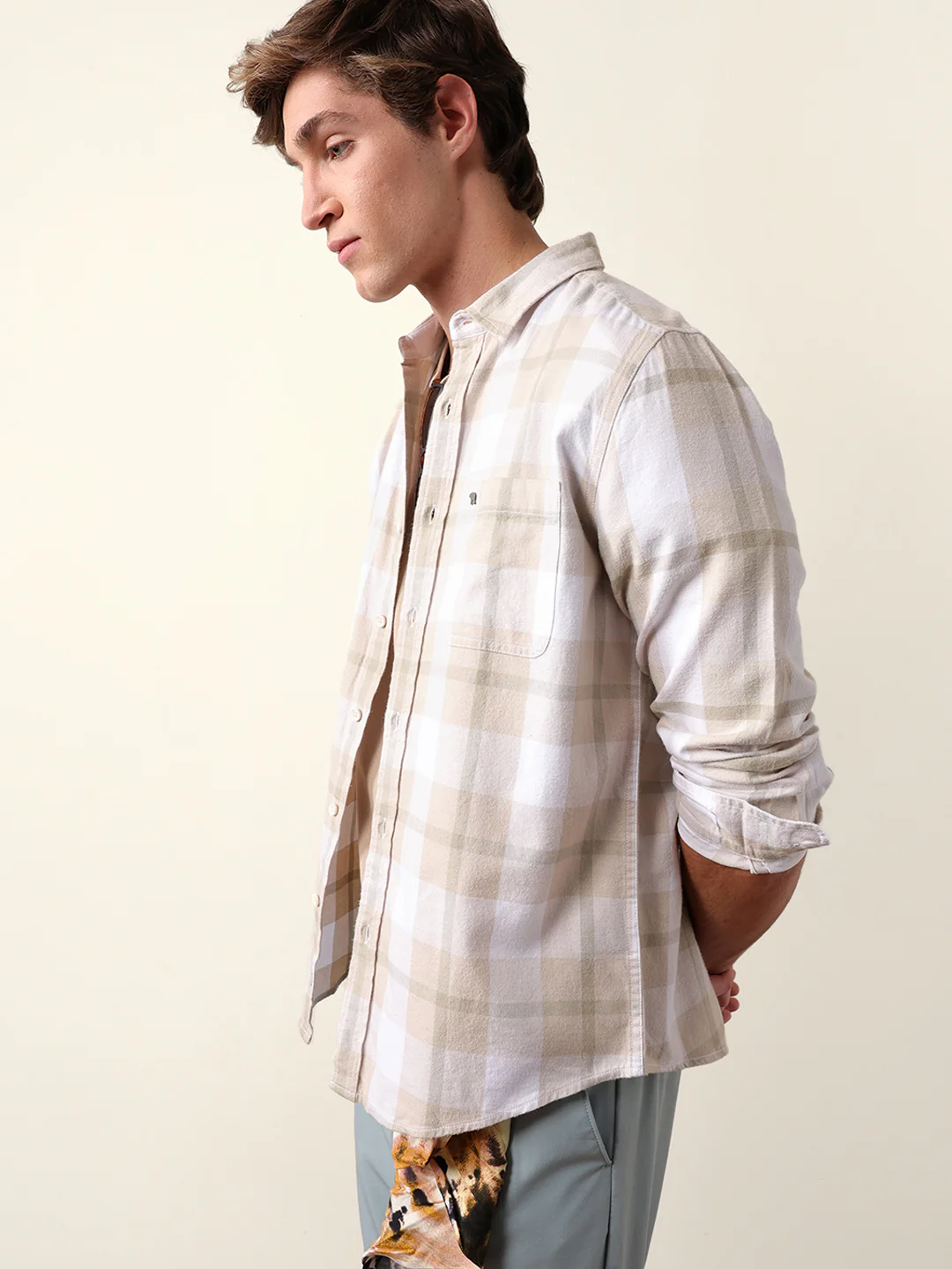 Men Long Sleeves Shirt - Image 2