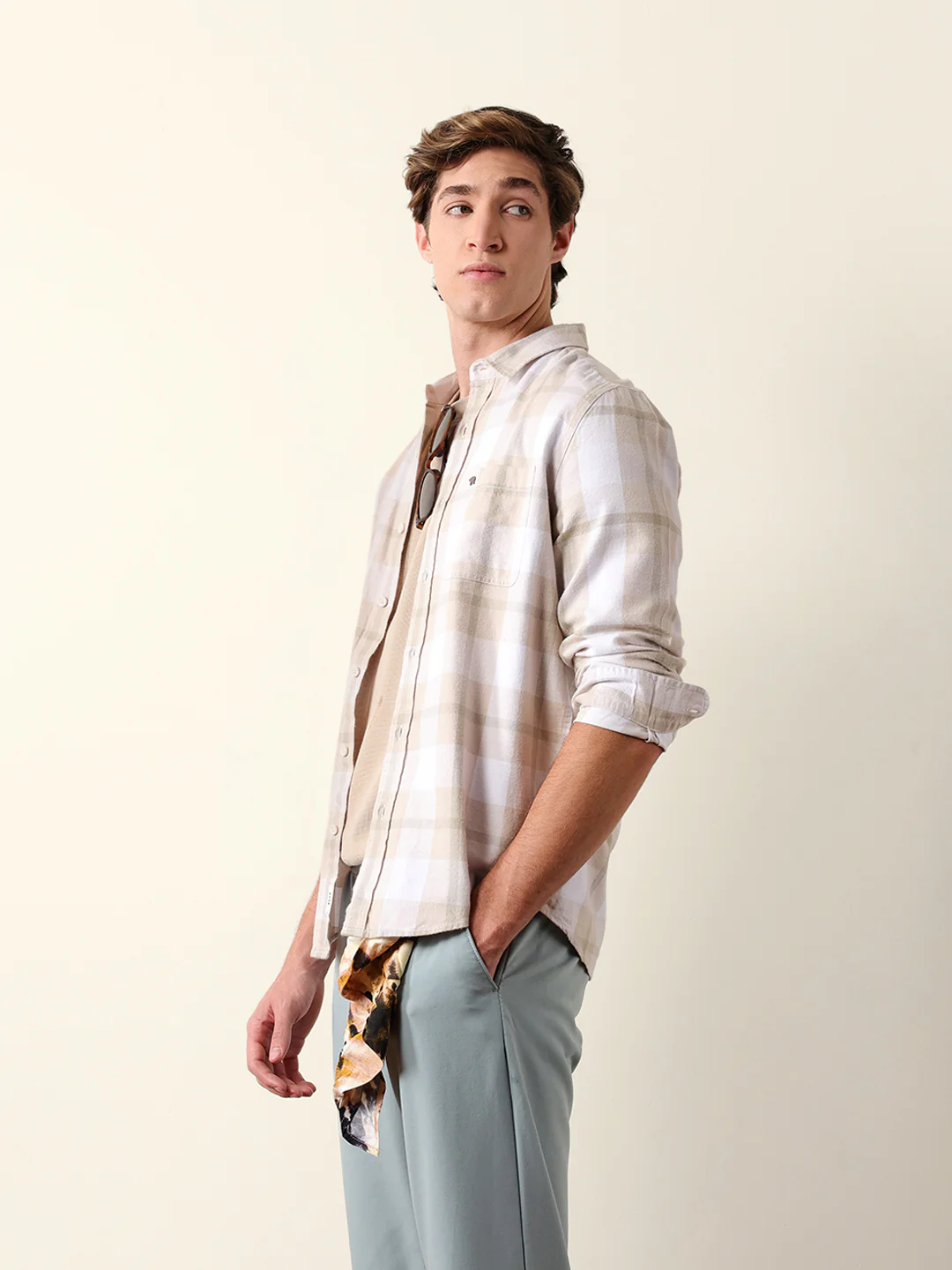 Men Long Sleeves Shirt - Image 4
