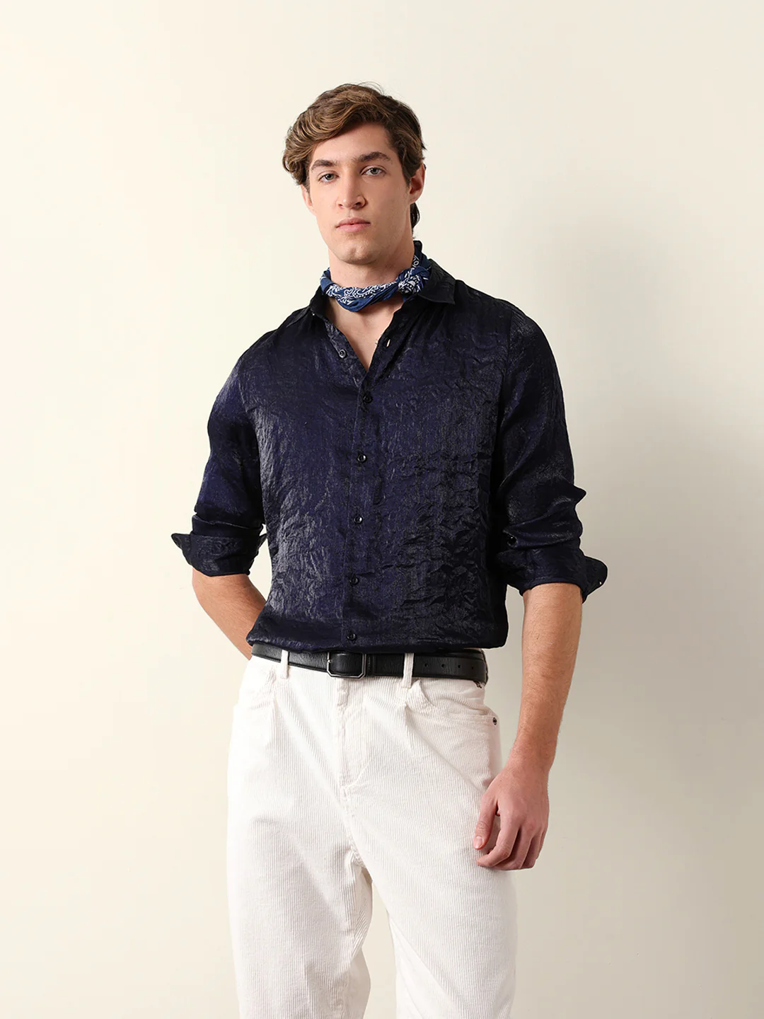 Men Long Sleeves Shirt - Image 3