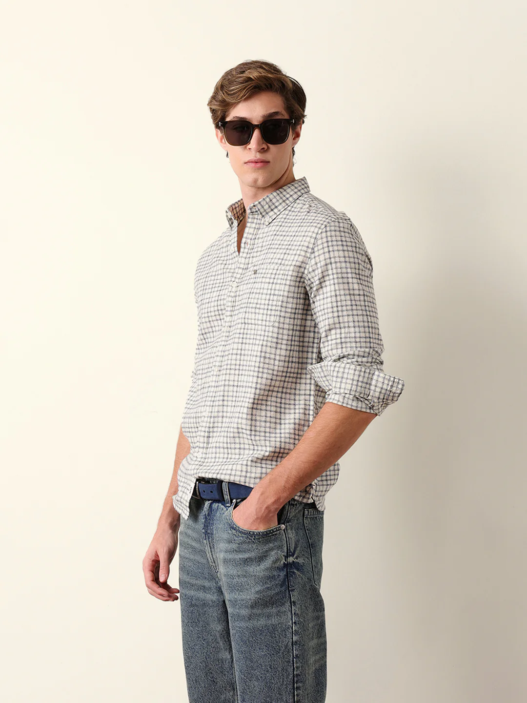 Men Long Sleeves Shirt - Image 4