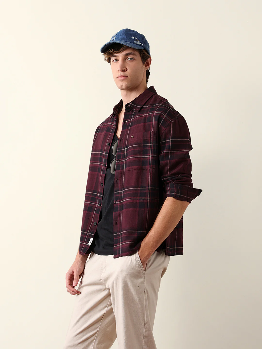 Men Long Sleeves Shirt - Image 4