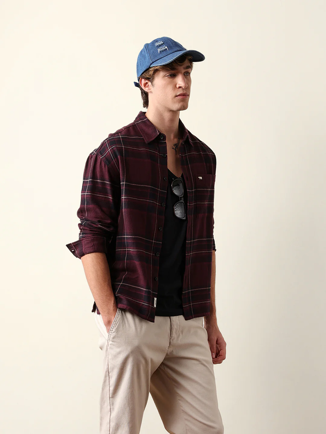 Men Long Sleeves Shirt - Image 5