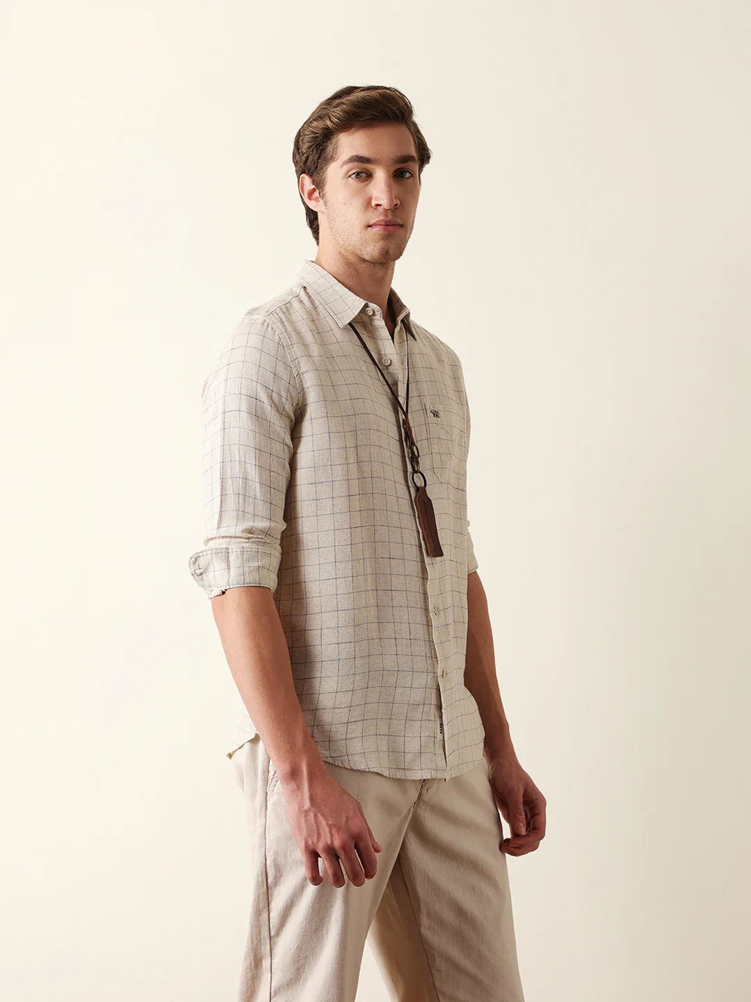 Men Long Sleeves Shirt - Image 5