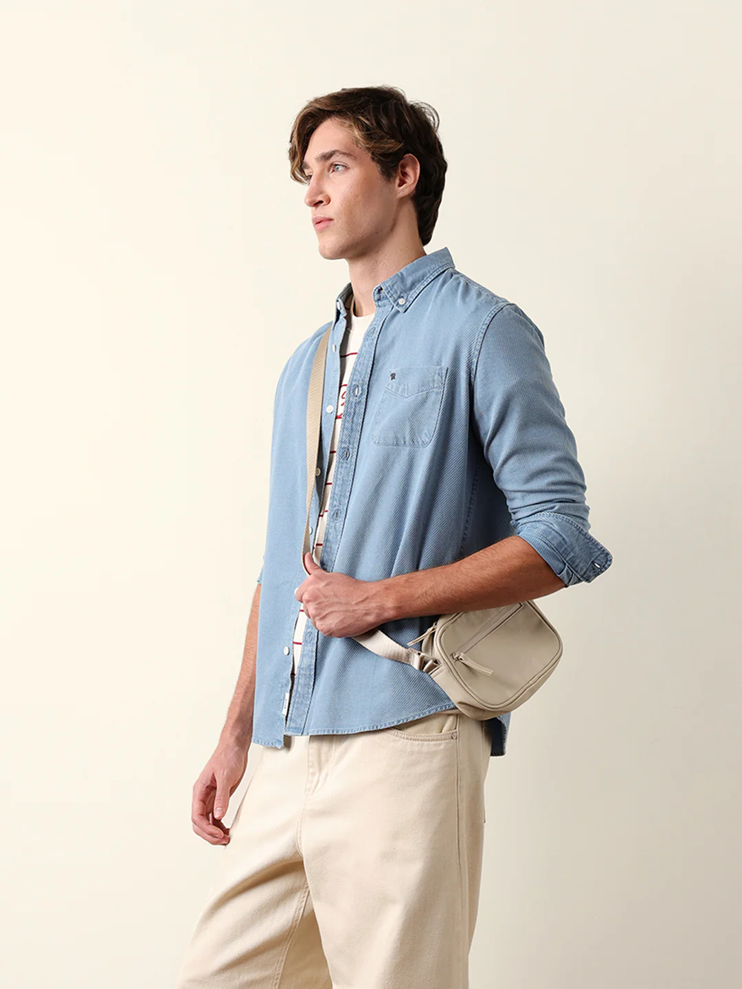Men Long Sleeves Shirt - Image 4