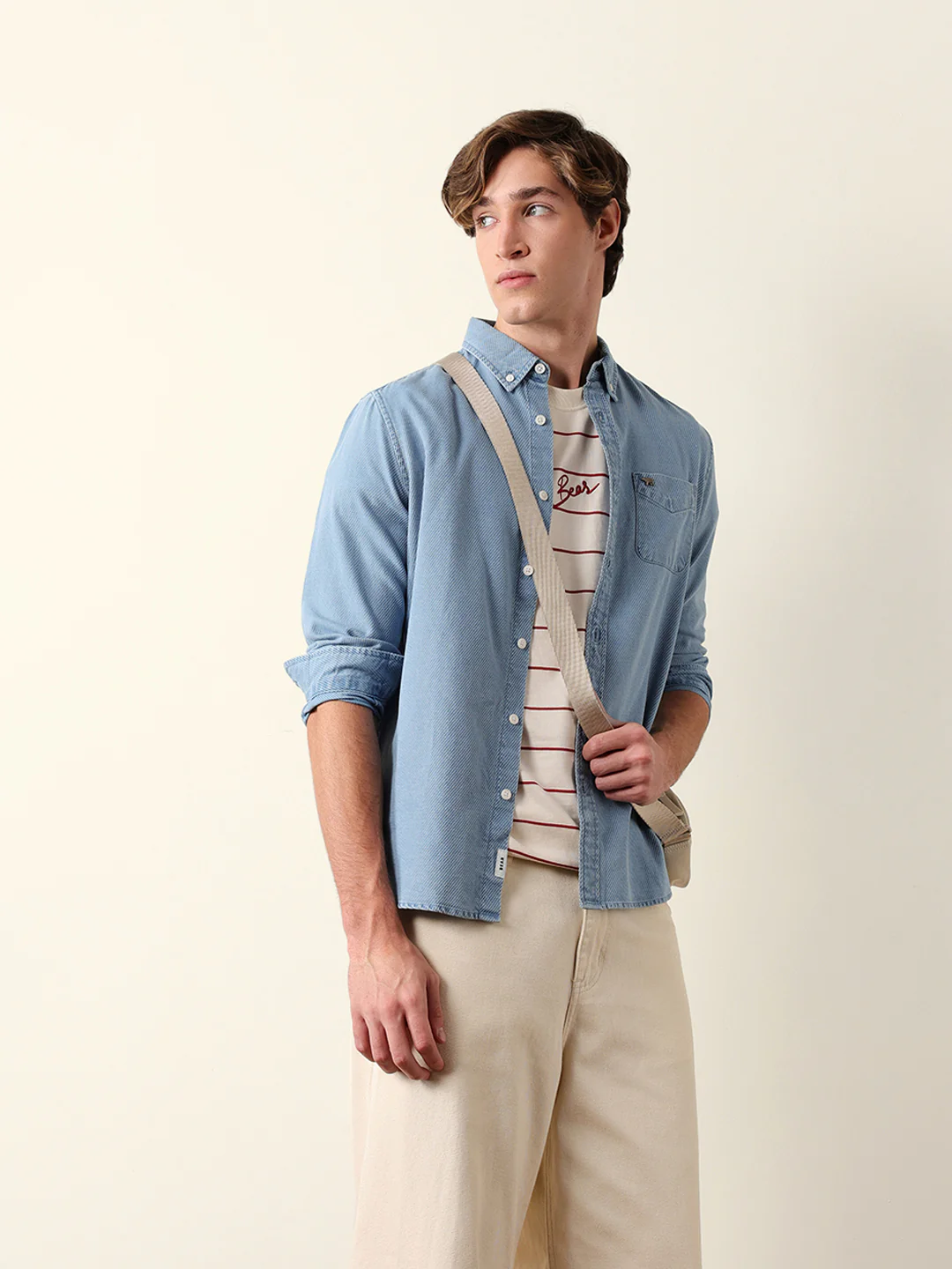 Men Long Sleeves Shirt - Image 5