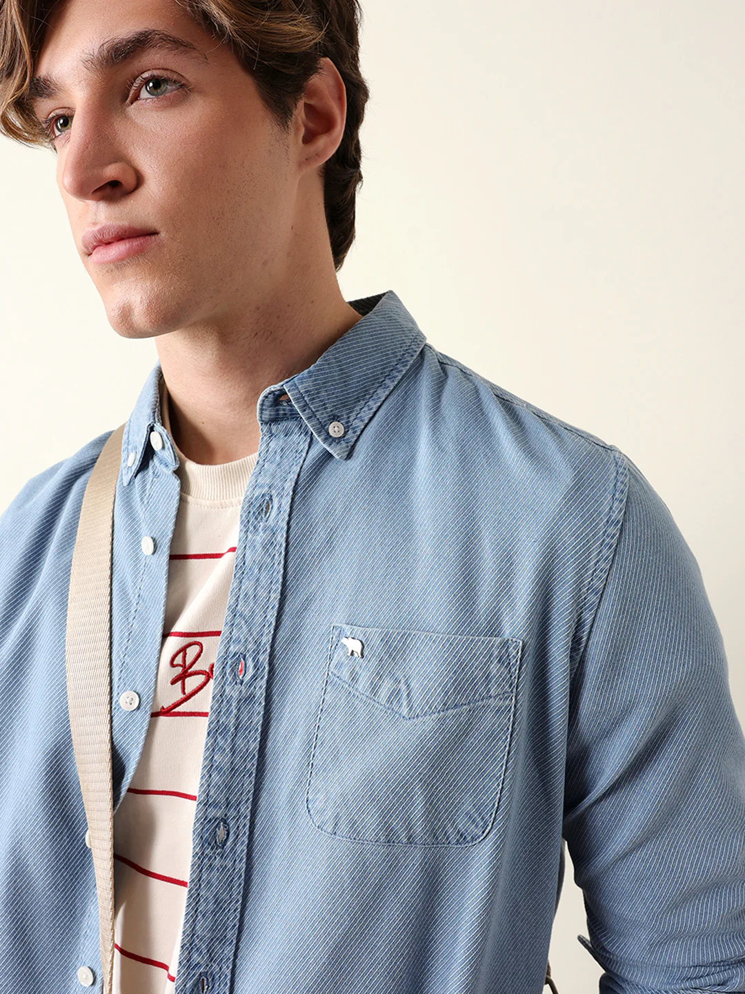 Men Long Sleeves Shirt - Image 6