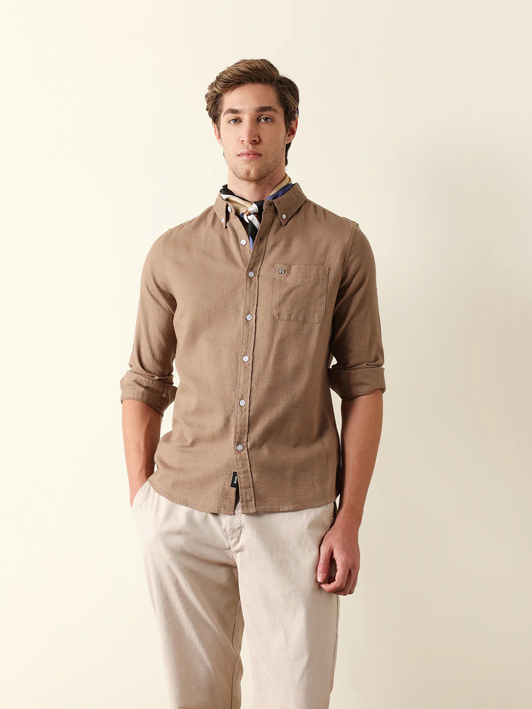 Men Long Sleeves Shirt - Image 3