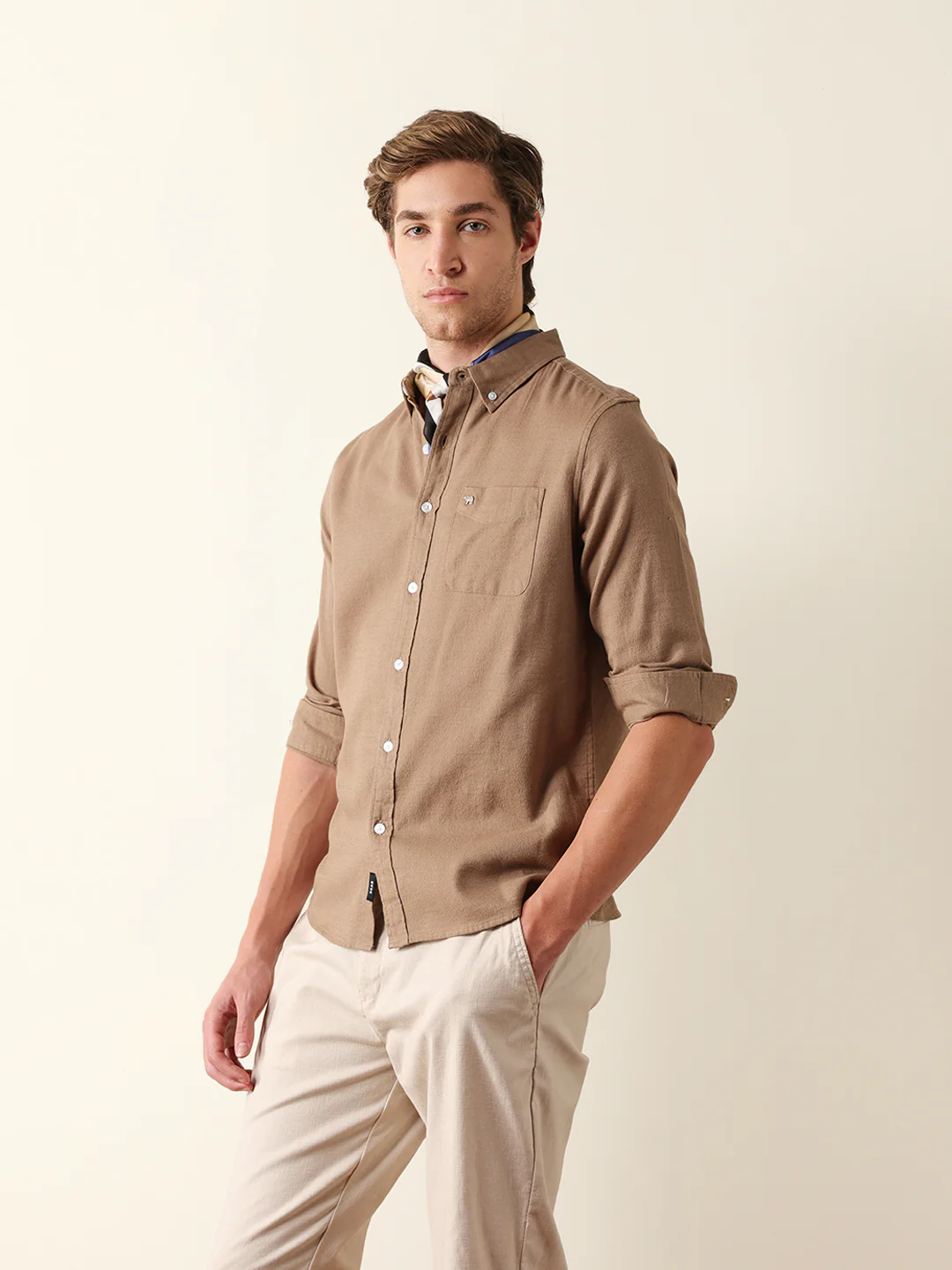 Men Long Sleeves Shirt - Image 4