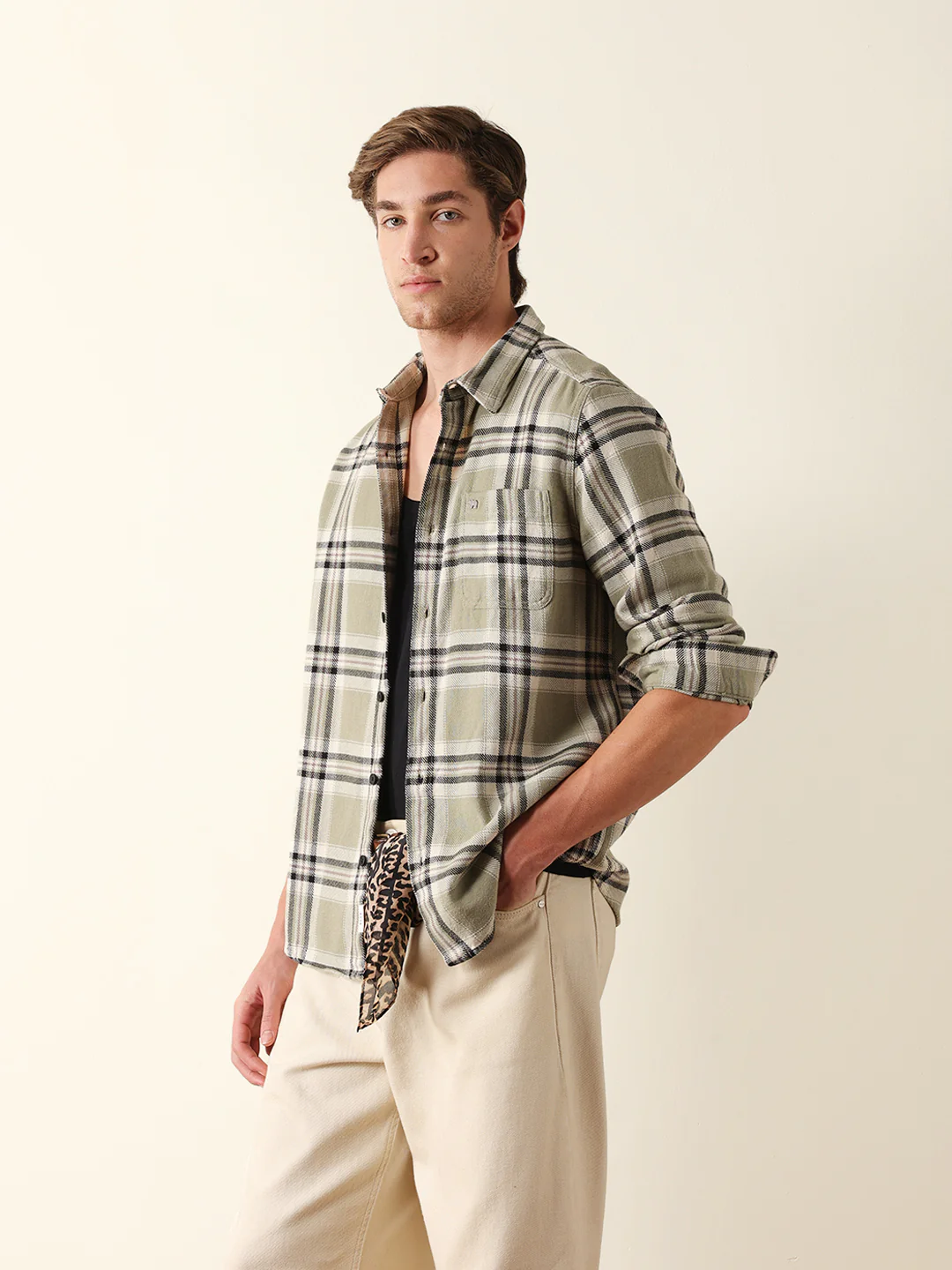 Men Long Sleeves Shirt - Image 4