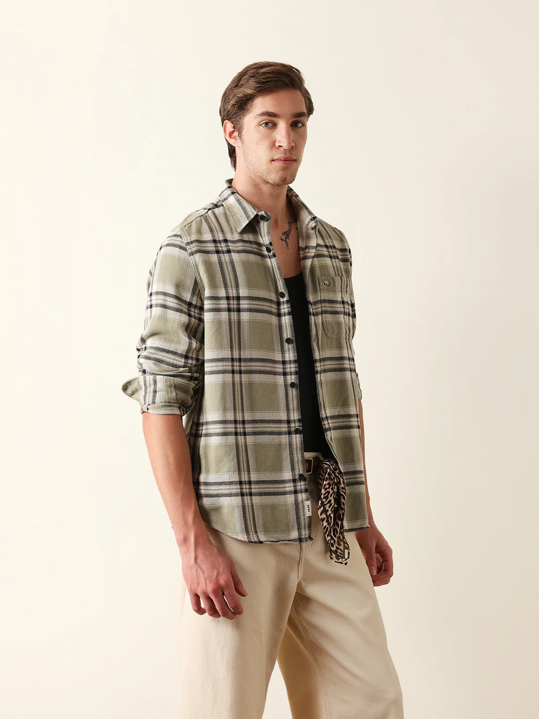 Men Long Sleeves Shirt - Image 5
