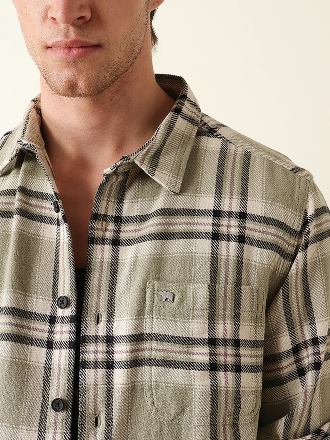 Men Long Sleeves Shirt - Image 6