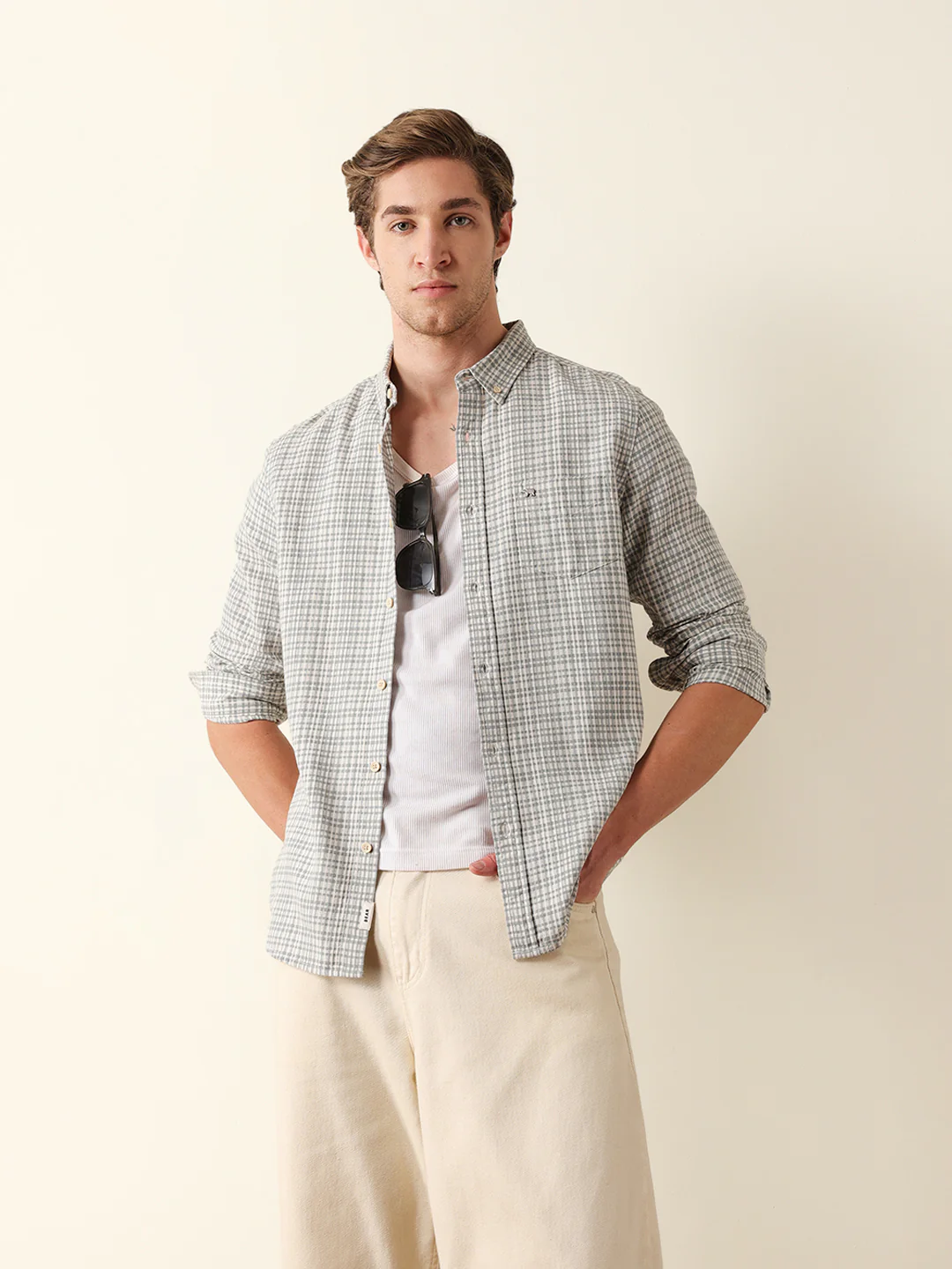 Men Long Sleeves Shirt - Image 2