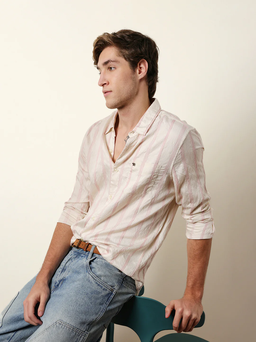 Men Long Sleeves Shirt