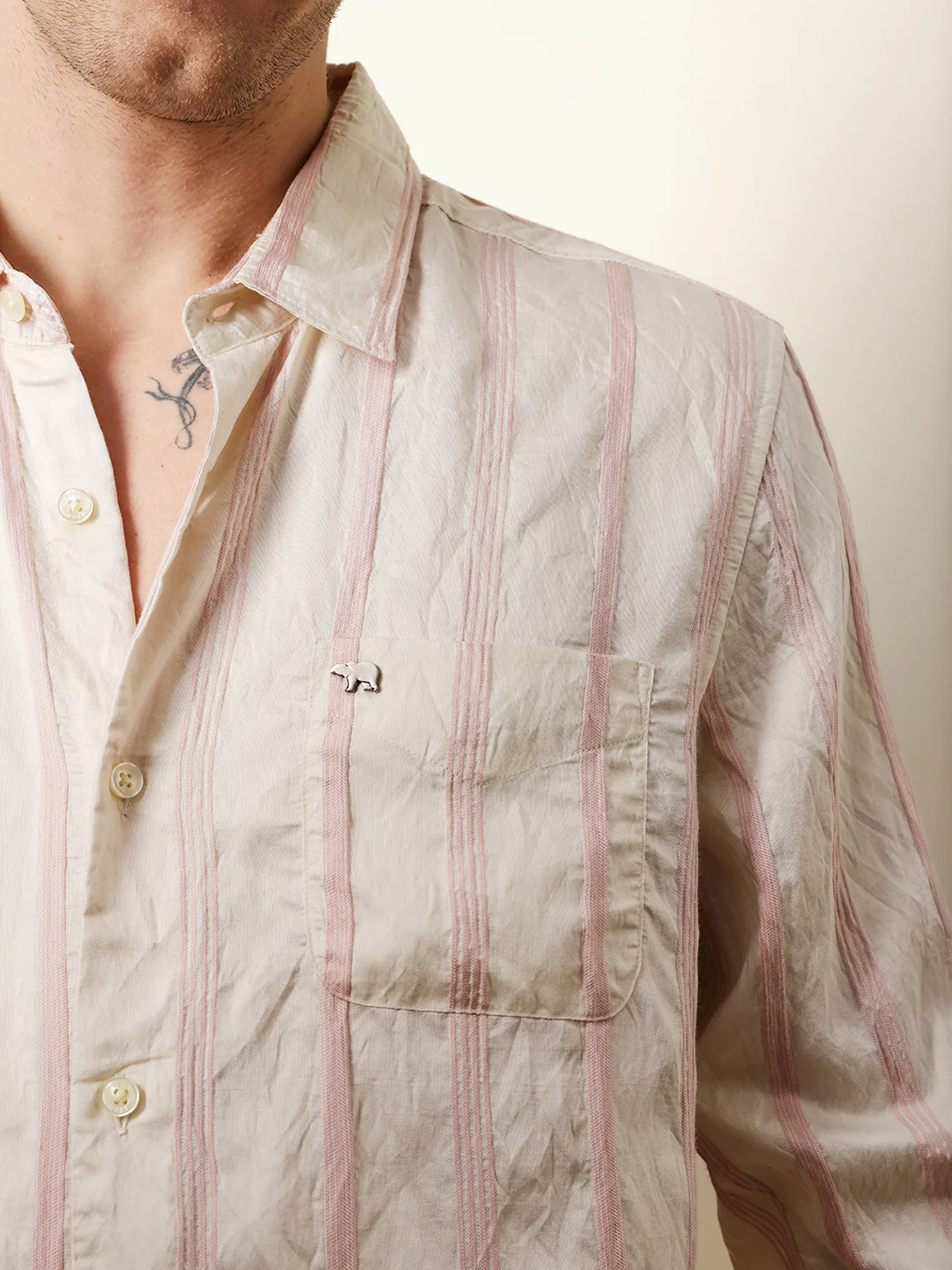 Men Long Sleeves Shirt - Image 6
