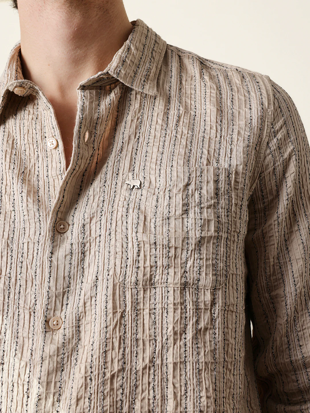 Men Long Sleeves Shirt - Image 6