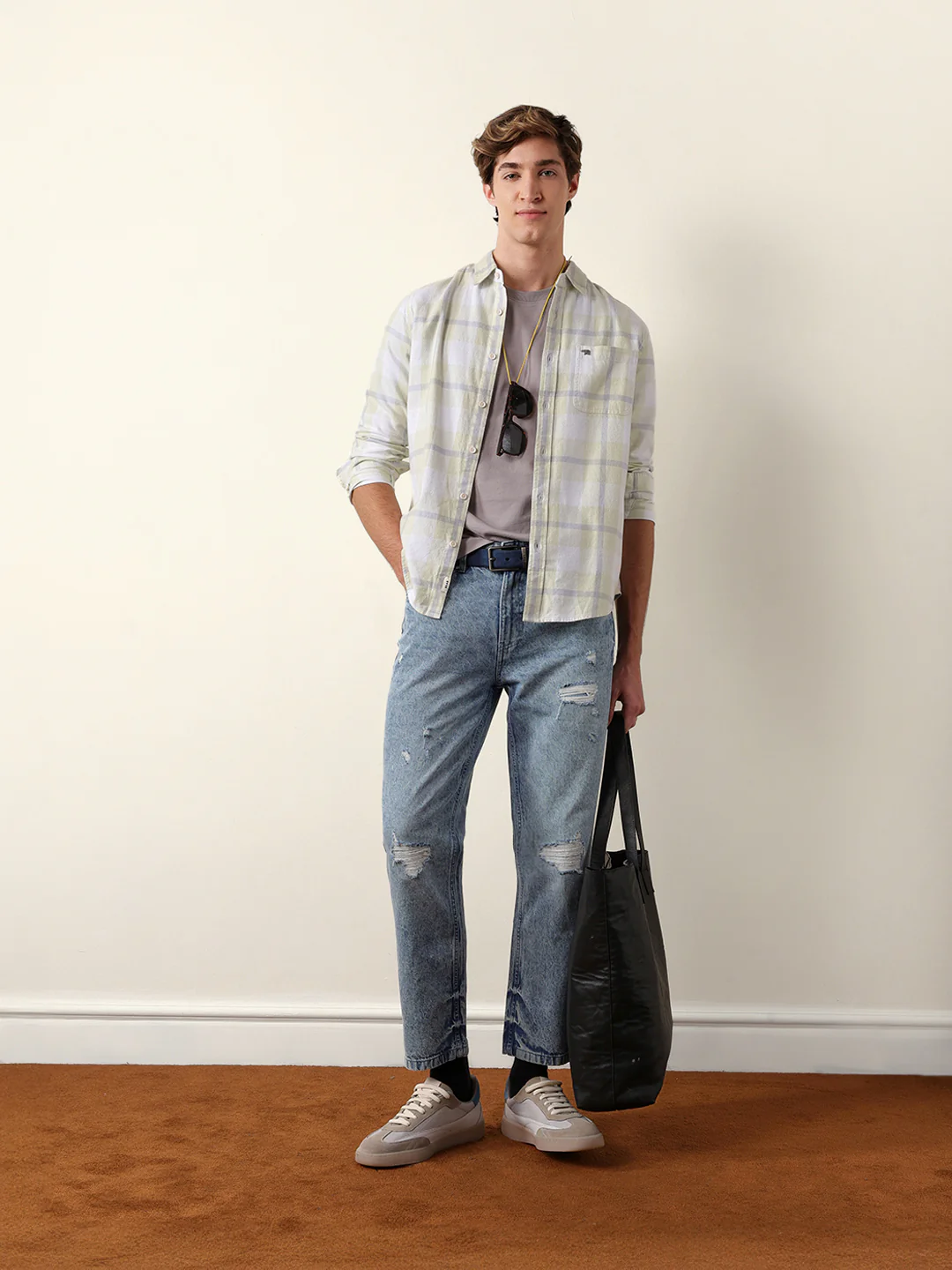 Men Long Sleeves Shirt - Image 2