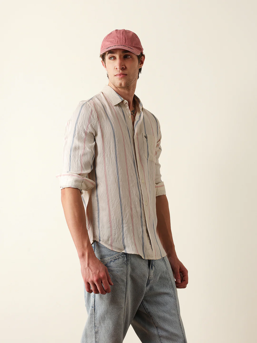 Men Long Sleeves Shirt - Image 5