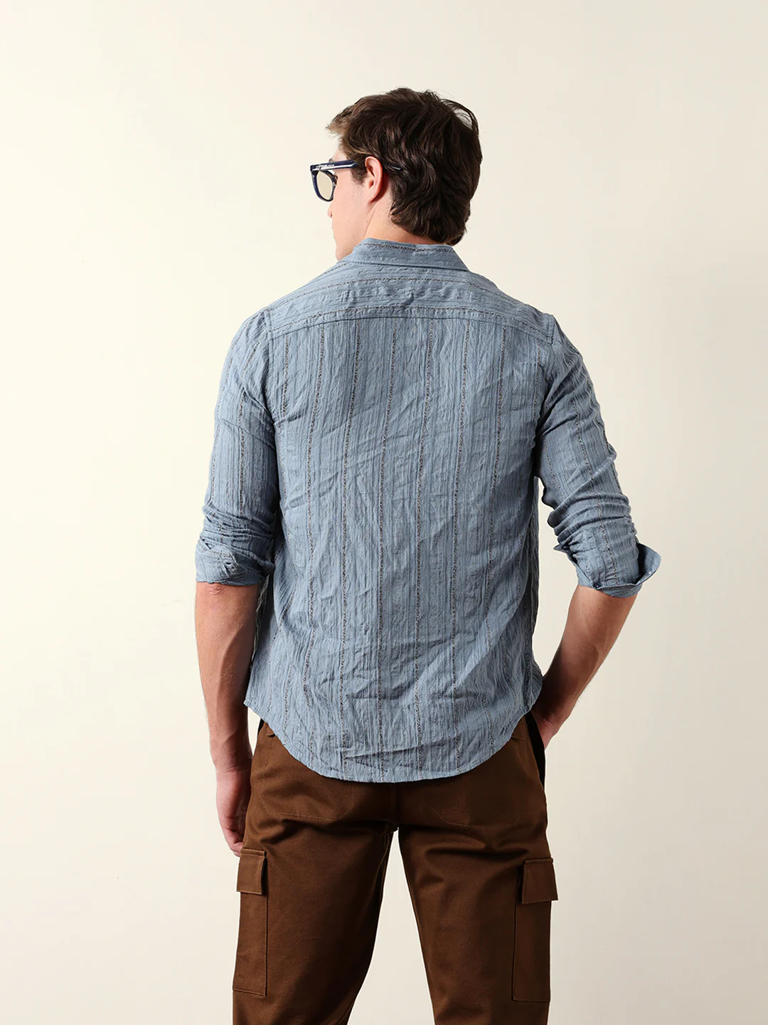 Men Long Sleeves Shirt - Image 6