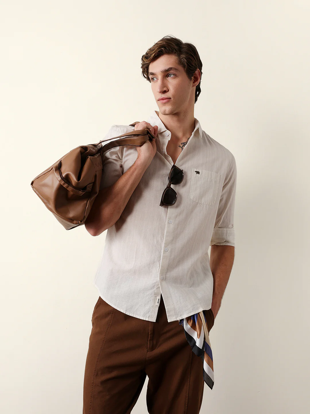 Men Long Sleeves Shirt - Image 2