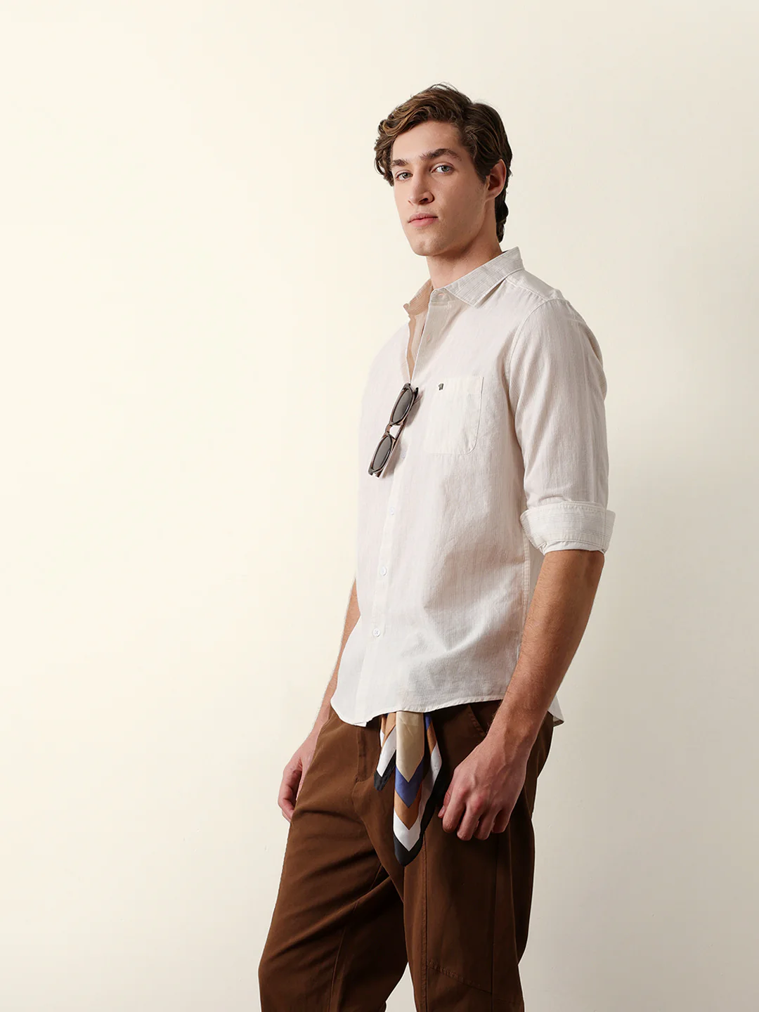 Men Long Sleeves Shirt - Image 4
