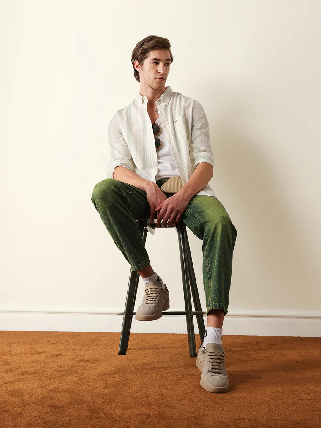 Men Long Sleeves Shirt - Image 2