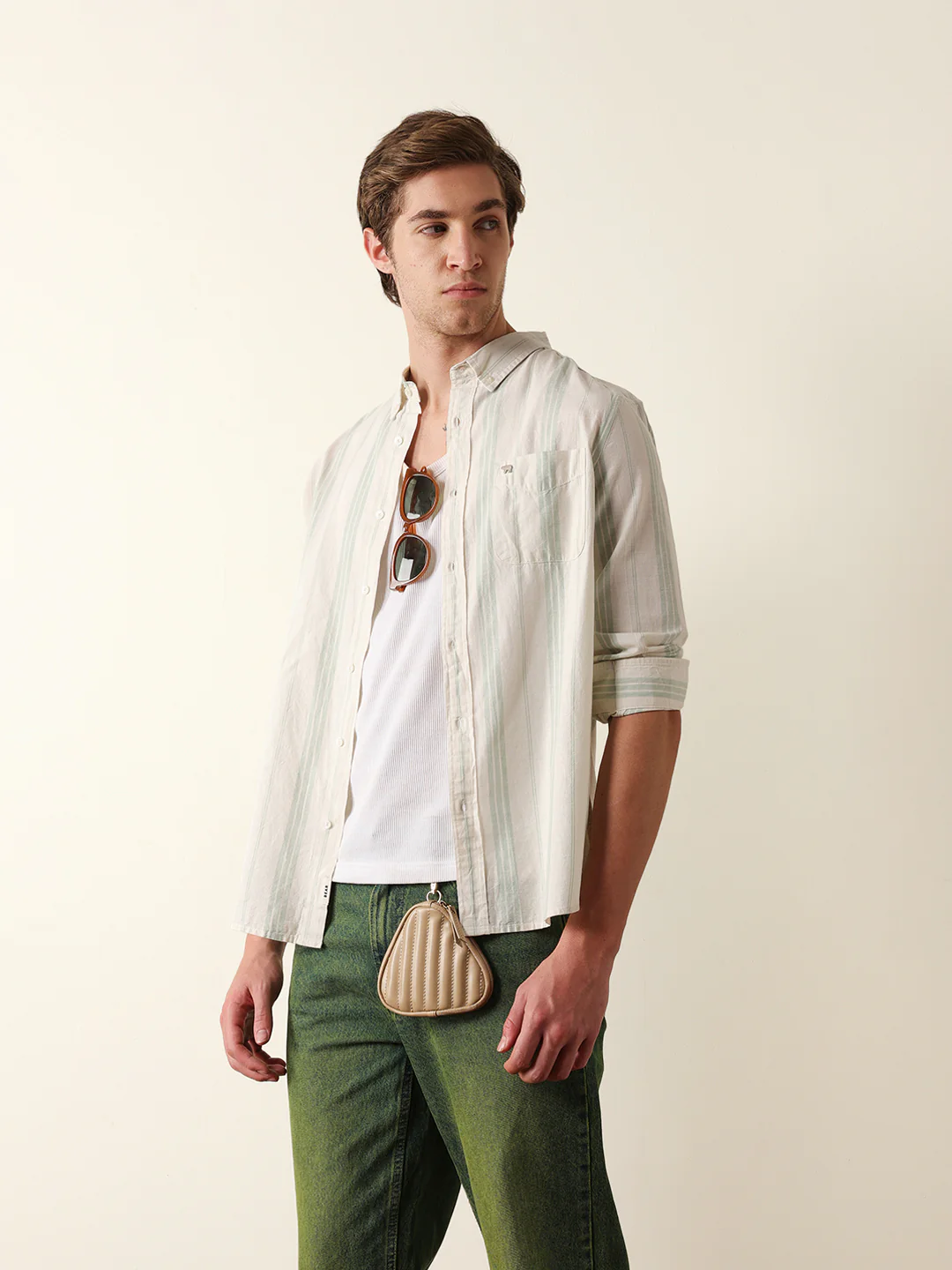 Men Long Sleeves Shirt - Image 4