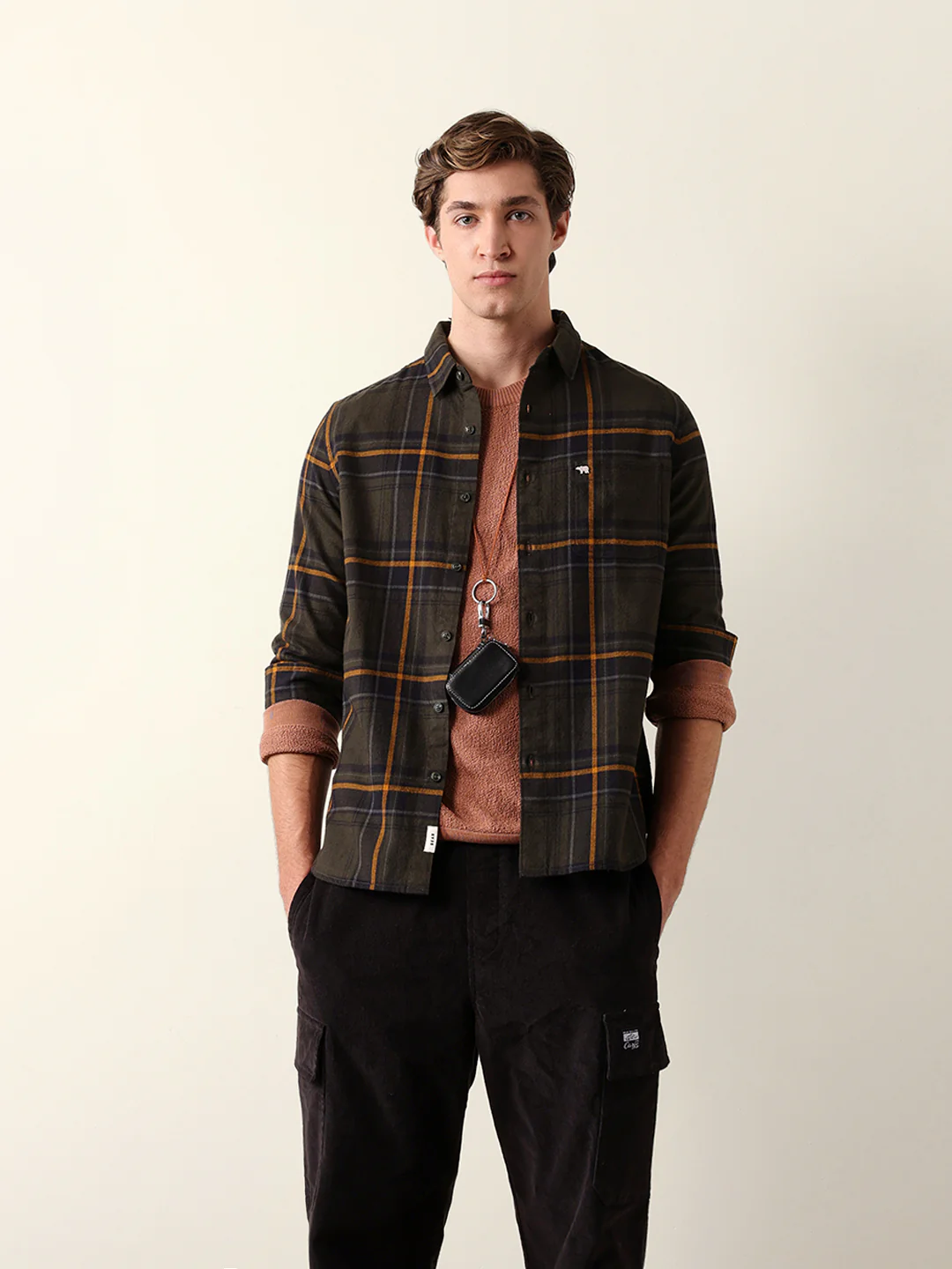 Men Long Sleeves Shirt - Image 3