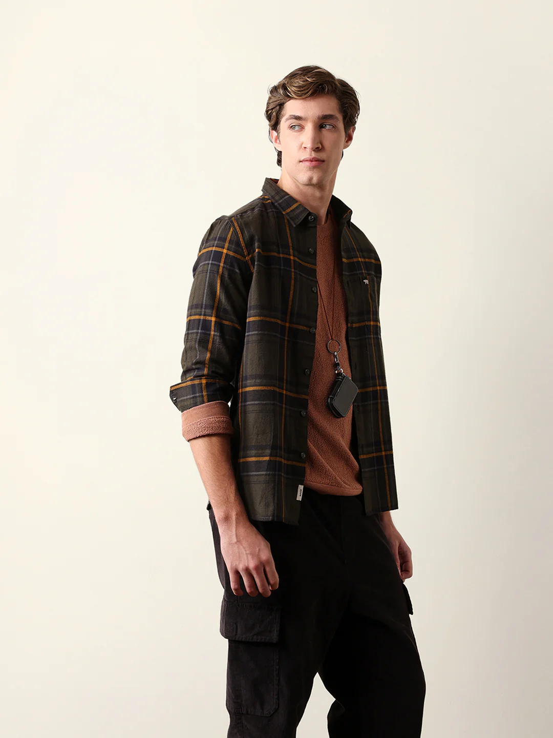 Men Long Sleeves Shirt - Image 5