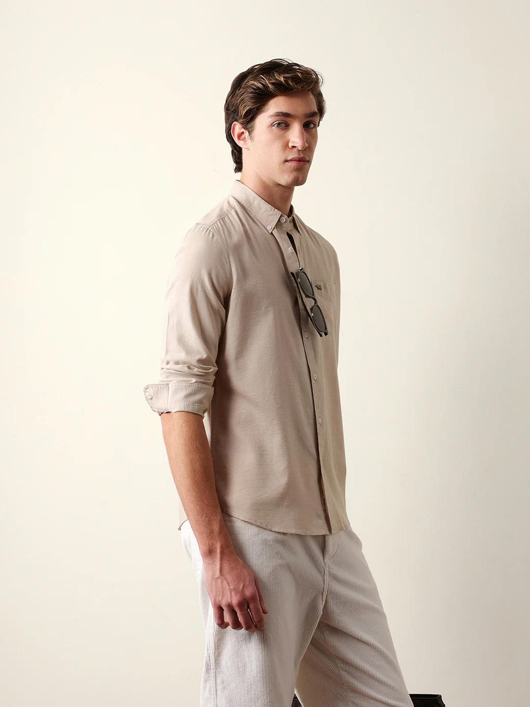 Men Long Sleeves Shirt - Image 4