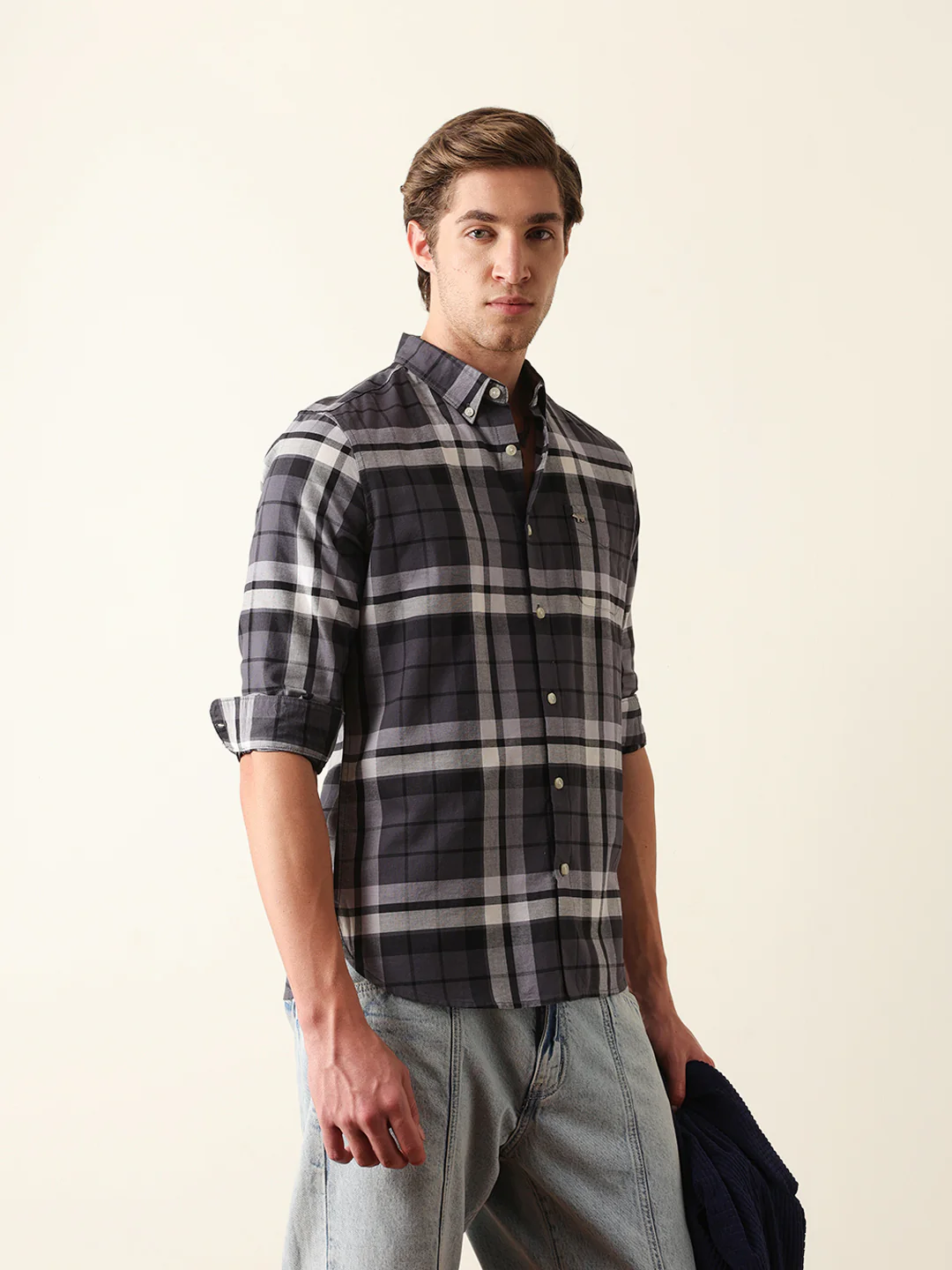 Men Long Sleeves Shirt - Image 5